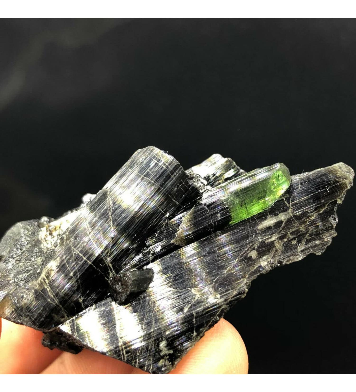#Crystal Natural Green Tourmaline Specimen #138 JZIGTDEM - Buy Online on GoSupps.com