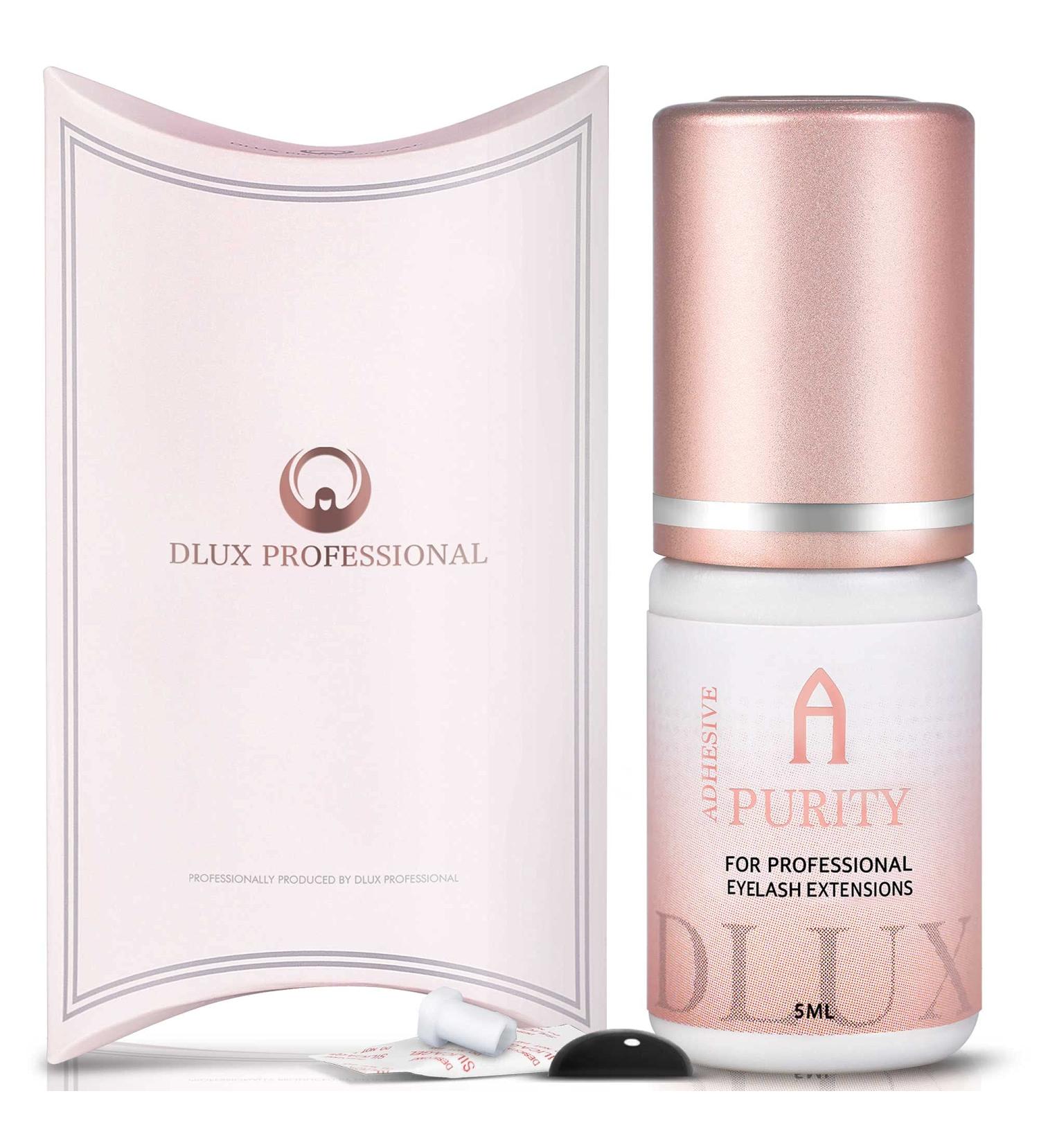 Eyelash Extension Glue for Professionals | 8 Weeks Retention | 0.5 Sec Drying Time | Latex Free | PURITY ALPHA - Buy Online on GoSupps.com