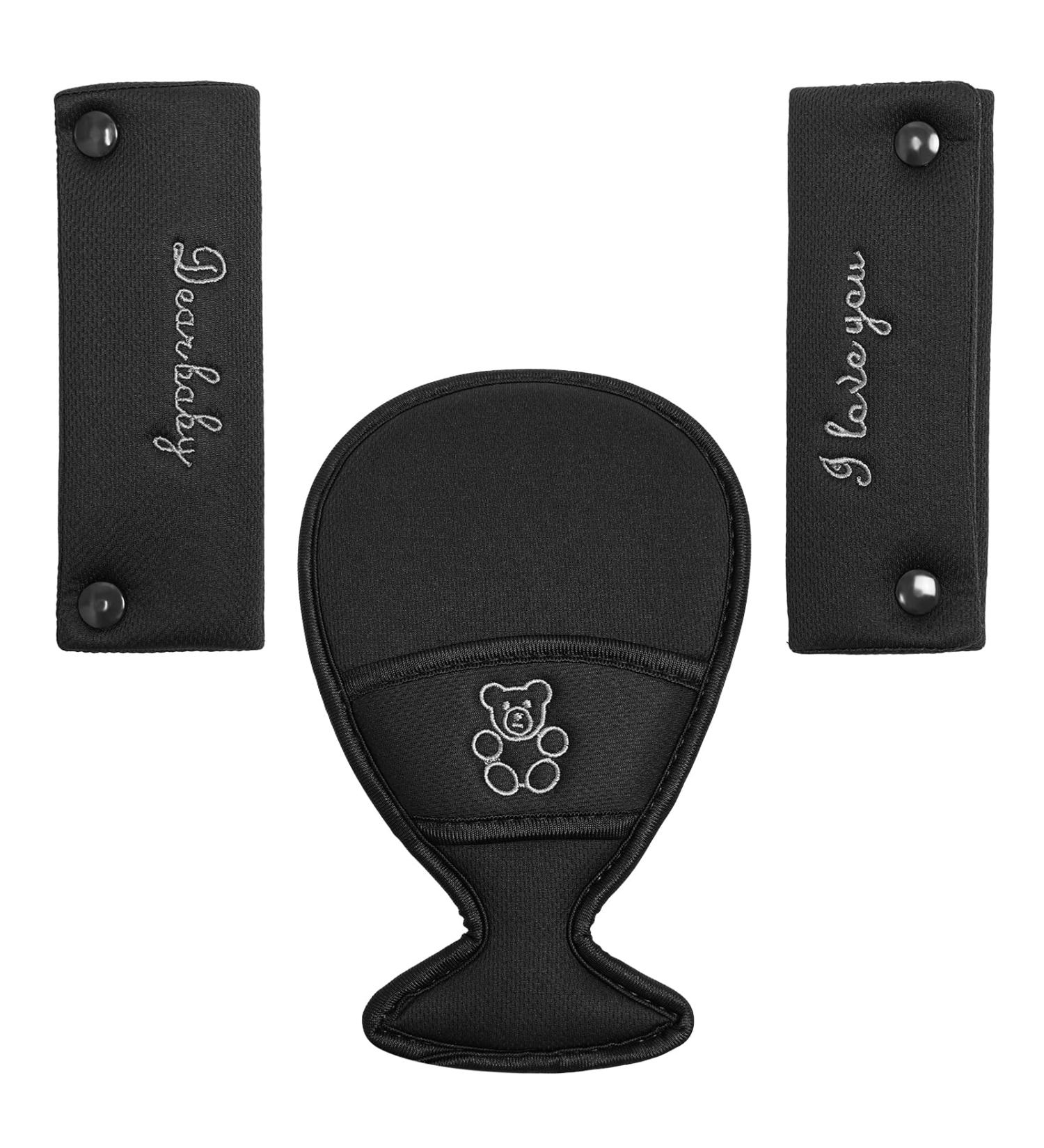 GanEn Stroller Infant Car Seat Harness Pads - Shoulder Strap Comfort Cushion - 3 Count - Buy Online on GoSupps.com