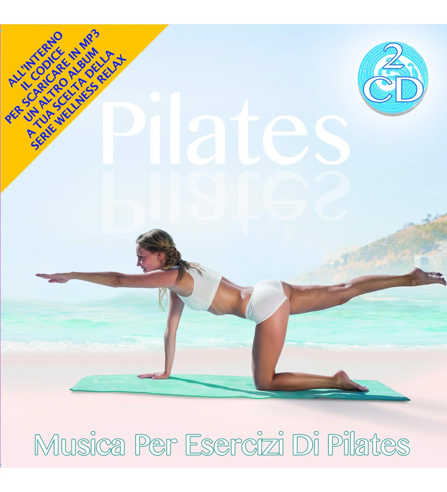 Pilates Music for Exercises - 2 CD Audio Wellness & Relaxation | International Shipping - Buy Online on GoSupps.com