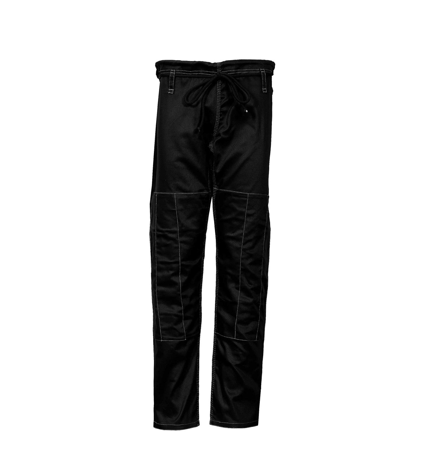 Ultimate Brazilian Jiu Jitsu Kimono Pants - Kids & Adults Unisex | Pre-Shrunk Tailored Fit & Triple Stitched | Lightweight X-Small Black - Buy Online on GoSupps.com