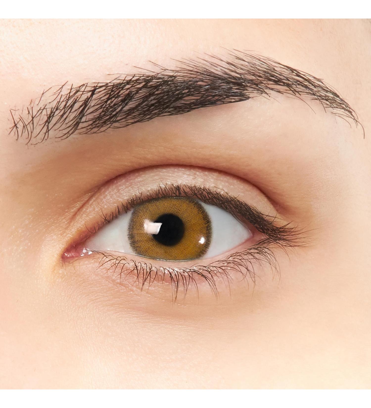Shop Seville VIP Honey Contact Lenses - Super Natural Design Annual Colored Includes Container & Tweezers - International Shipping - Buy Online on GoSupps.com