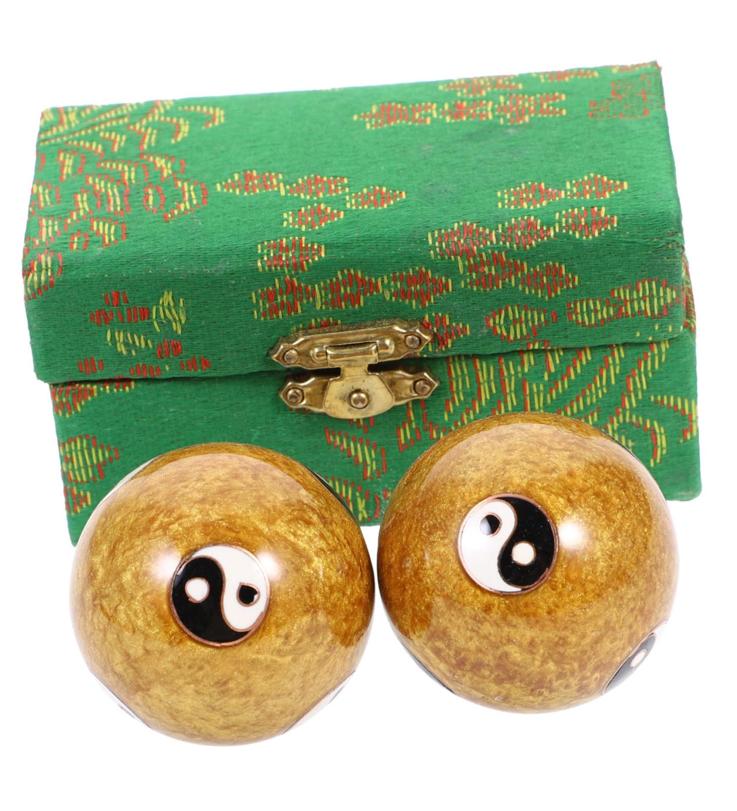 Homsfou Massage Tools Set - 2 Massage Balls & Finger Stretcher | Stress Relief & Hand Therapy Tools for Adults - Buy Online on GoSupps.com