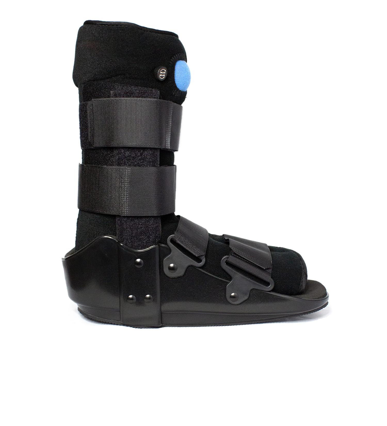 United Ortho 12115 Ankle Air Walking Boot - Medium, Black - Buy Online on GoSupps.com