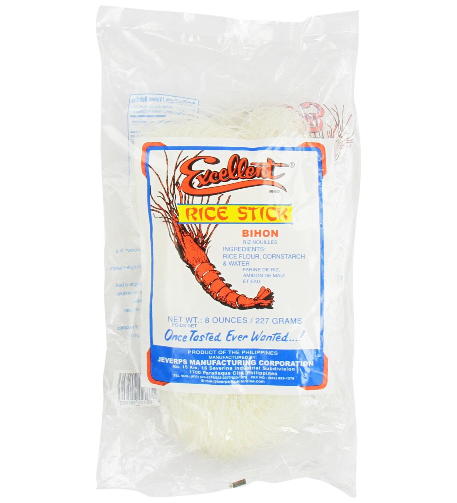Premium Excellent Rice Stick (Special Bihon) 8oz - Pack of 3 - Buy Online on GoSupps.com