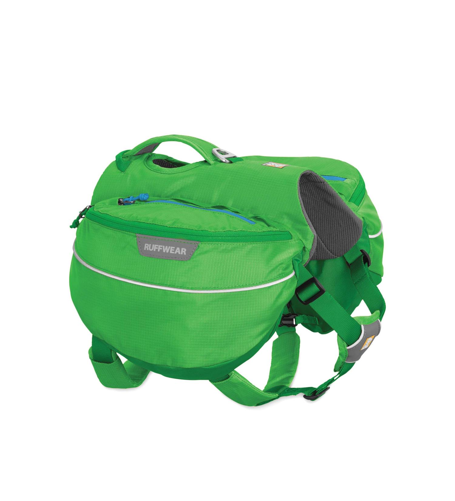 Ruffwear Hiking Backpack for Very Small Dogs | Adjustable XS Size | Meadow Green Approach Pack | Ideal for Hiking Adventures - Buy Online on GoSupps.com