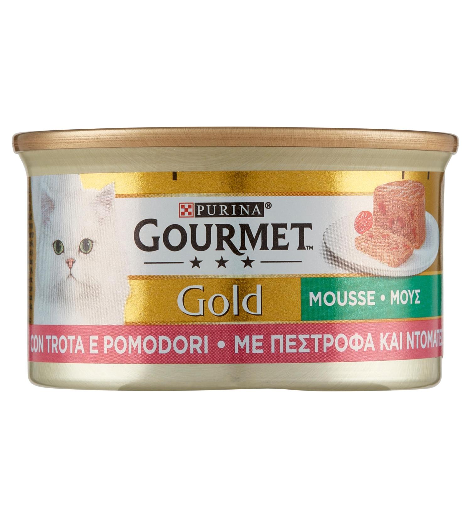 Gourmet Gold Mousse Trota/Tomates 1 x 85 gr