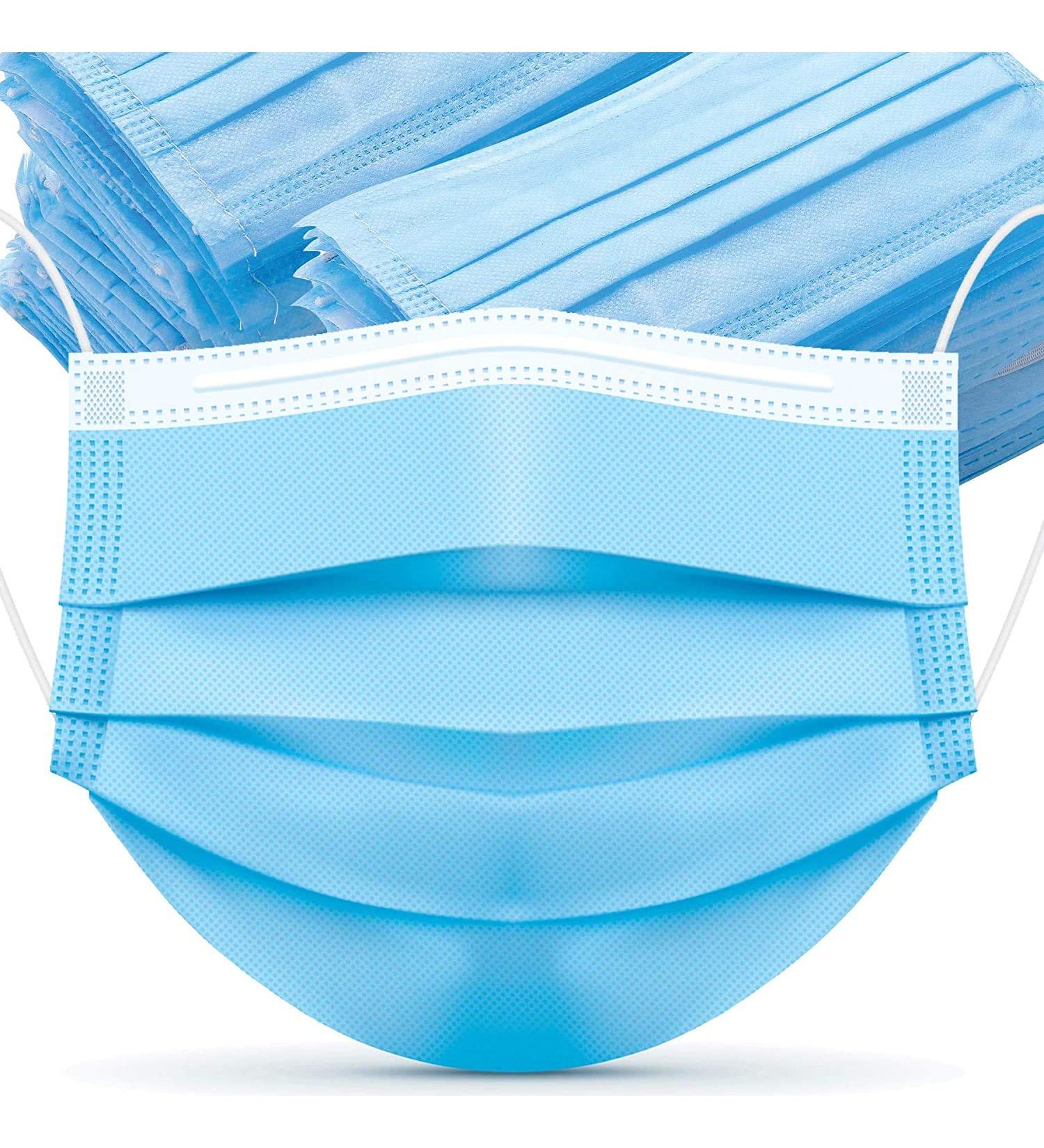 50 Pack Disposable FACE MASKS Non-Surgical Face Masks Ships from Canada 3-Ply Certified -Ships from Canada by Best Ink & Toner - Buy Online on GoSupps.com