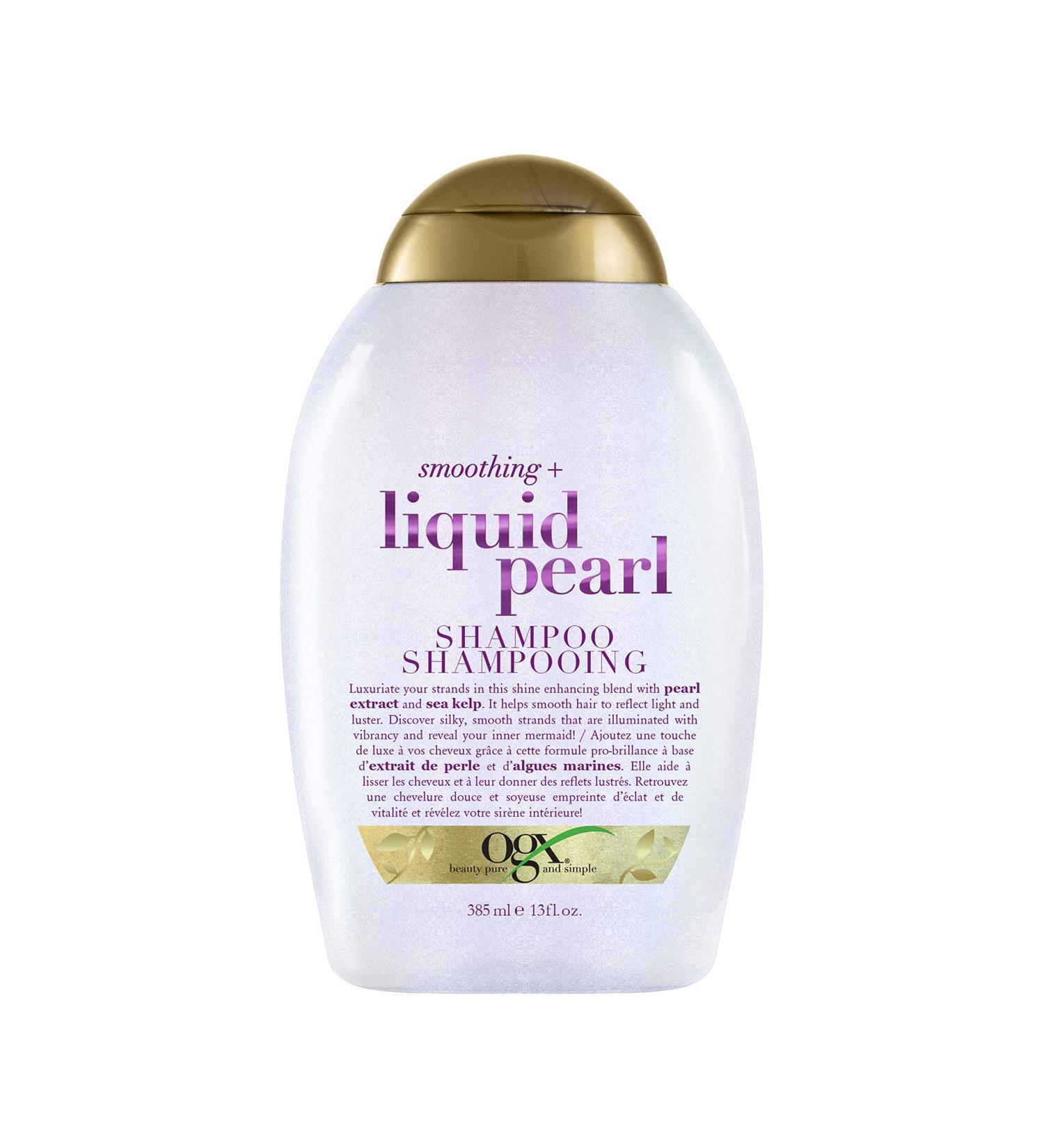 OGX Smoothing + Liquid Pearl Shampoo 385ml - Buy Online on GoSupps.com