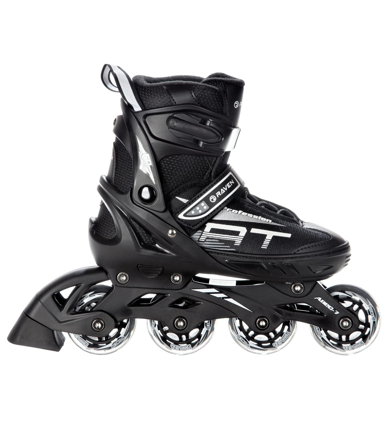 Buy Inline Skates Raven Professional Black - Sizes 38-42 | High Performance Inliners for All Ages - Buy Online on GoSupps.com