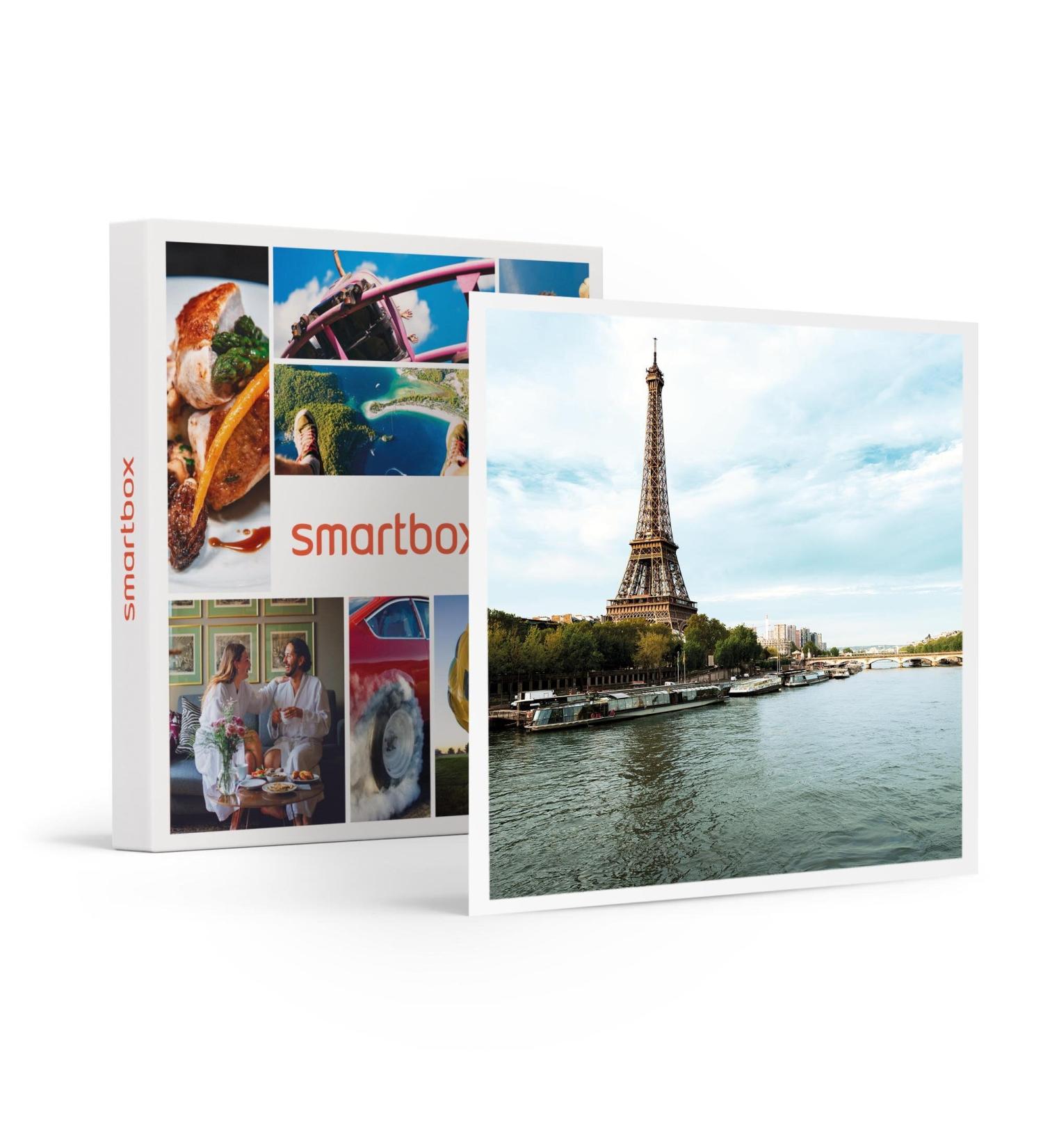 Smartbox - Gift Box - Gourmet cruise on the Seine with Champagne and snack for 4 - Original Gift Idea - Buy Online on GoSupps.com