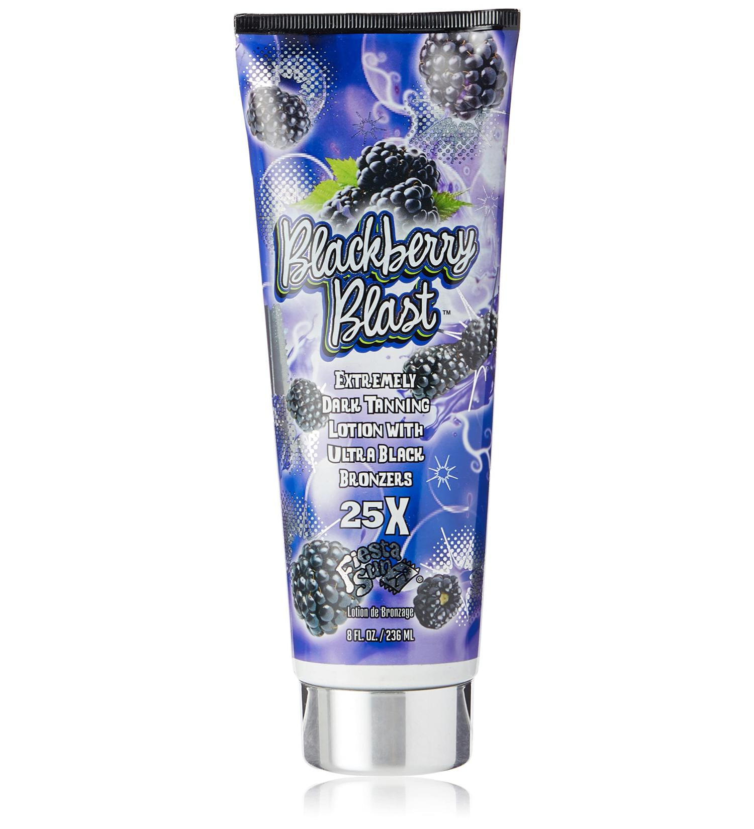 Fiesta Sun Blackberry Blast Dark Tanning Lotion - Intense Skin Hydration for Deep, Lasting Tan Results - Buy Online on GoSupps.com