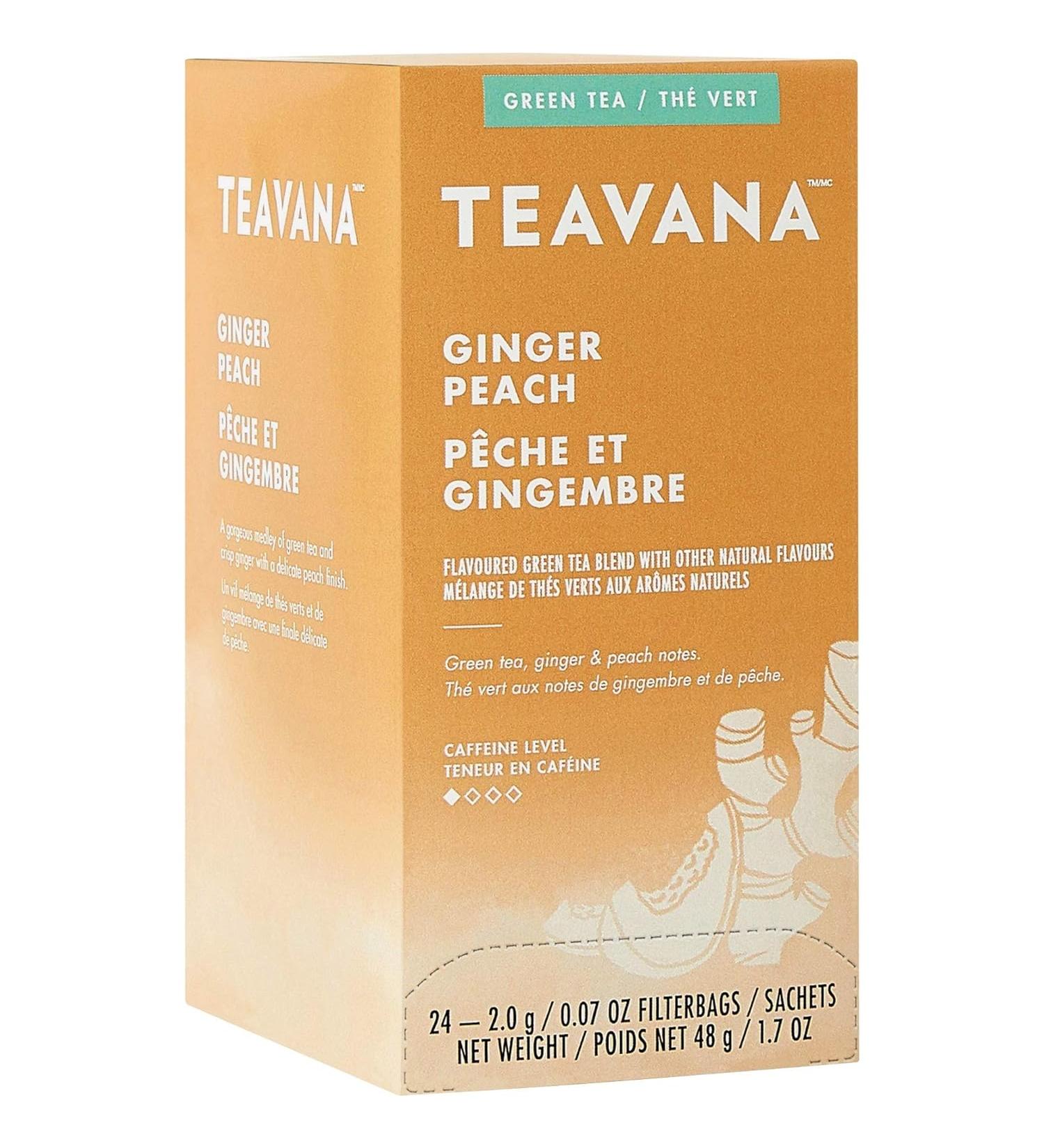 Teavana Ginger Peach Green Tea - 24 Bags | SBK12434017 - Buy Online on GoSupps.com