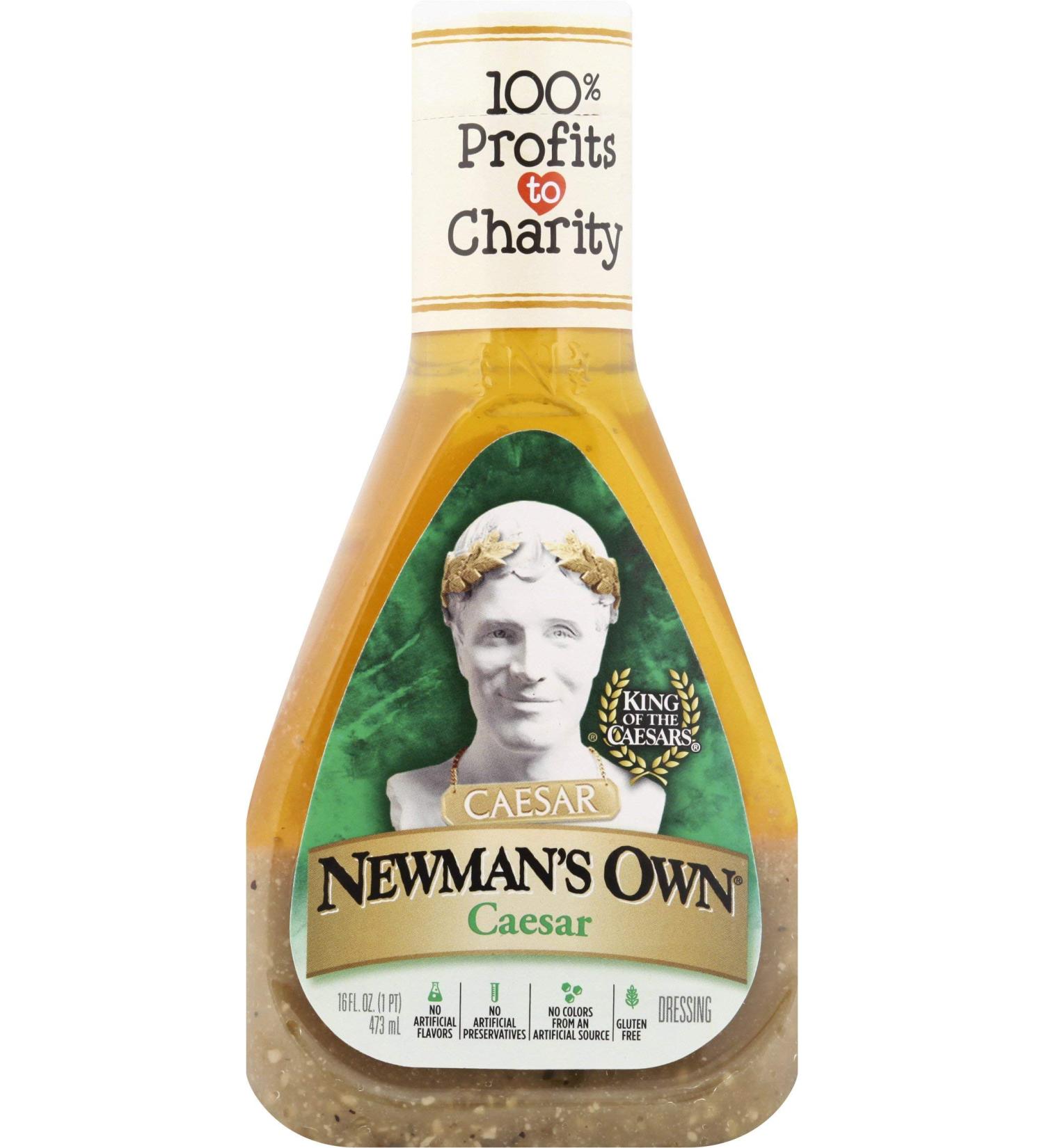 Newman's Own Caesar Salad Dressing 16 oz - Shop the Best! - Buy Online on GoSupps.com