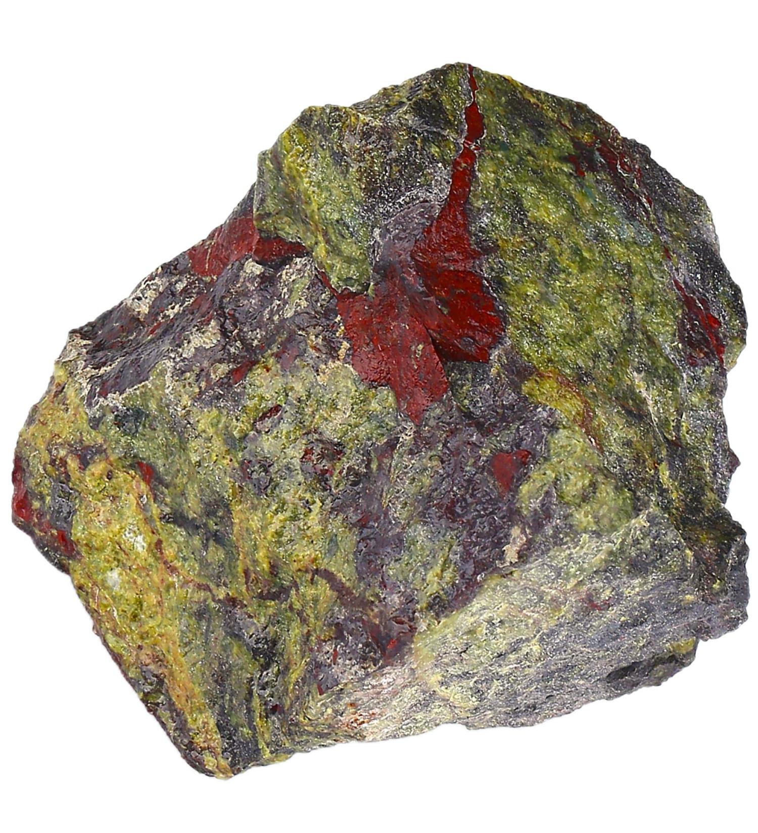 XIANNVXI Bloodstone Crystal 1.77-2.17" Raw Crystal Bloodstone Stone Natural Healing Crystal Rock Rough Gemstone for Crystal Lovers Beginners Collectors S - Bloodstone