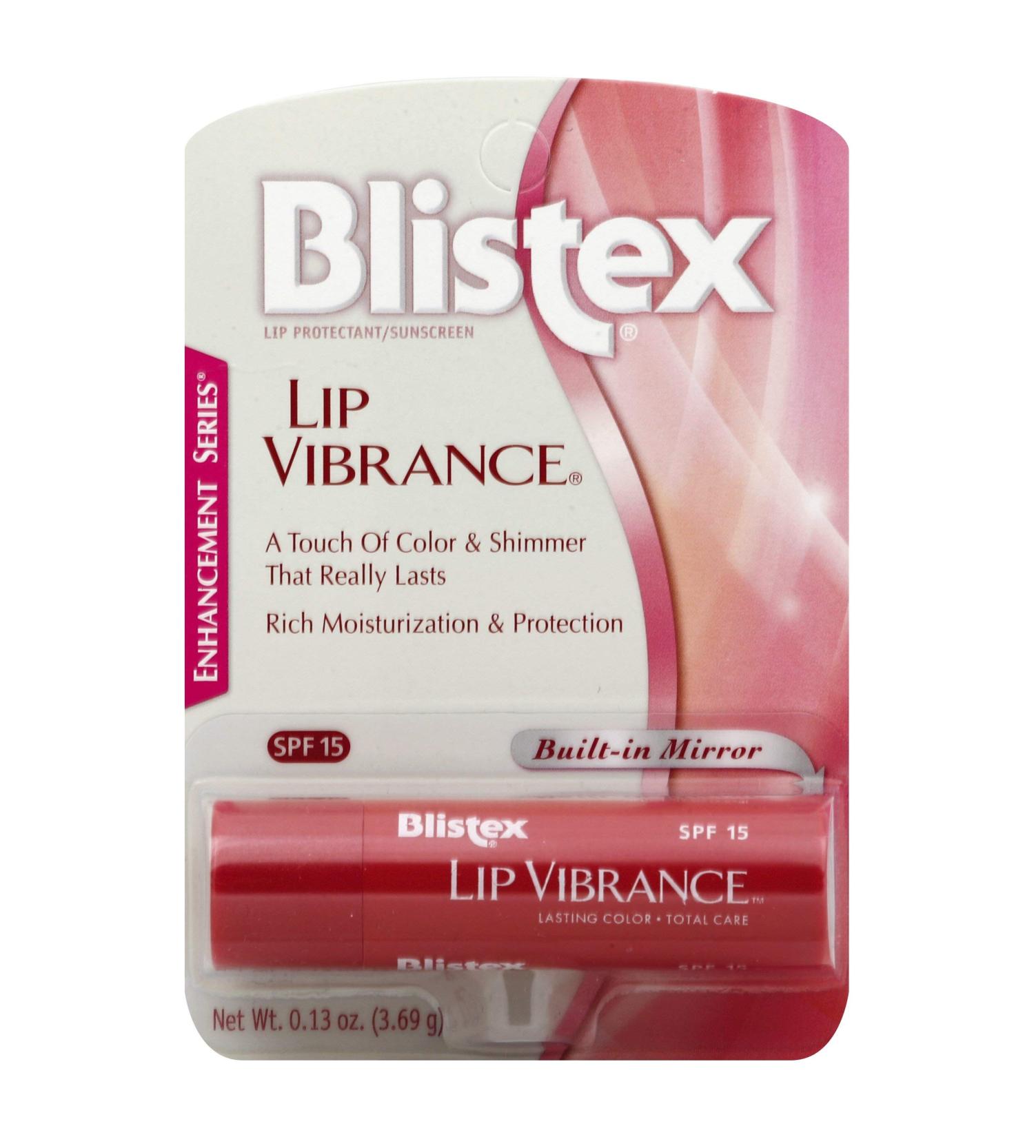 Buy Blistex Lip Vibrance Lip Protectant SPF 15 - Pack of 12 | International Shipping Available - Buy Online on GoSupps.com