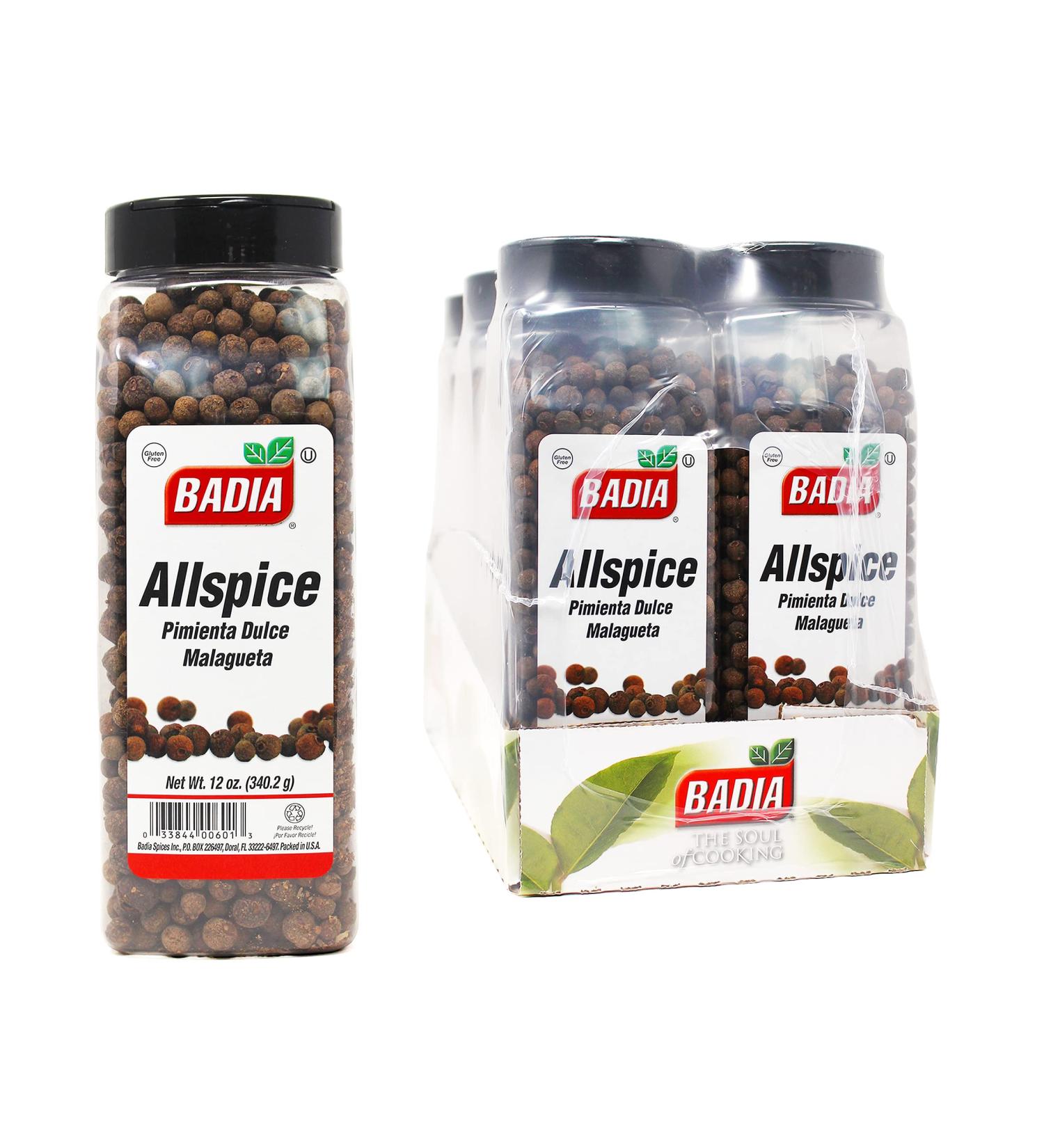 Badia Allspice 12 oz, Pack of 6 - Premium Quality Spice Blend - Buy Online on GoSupps.com