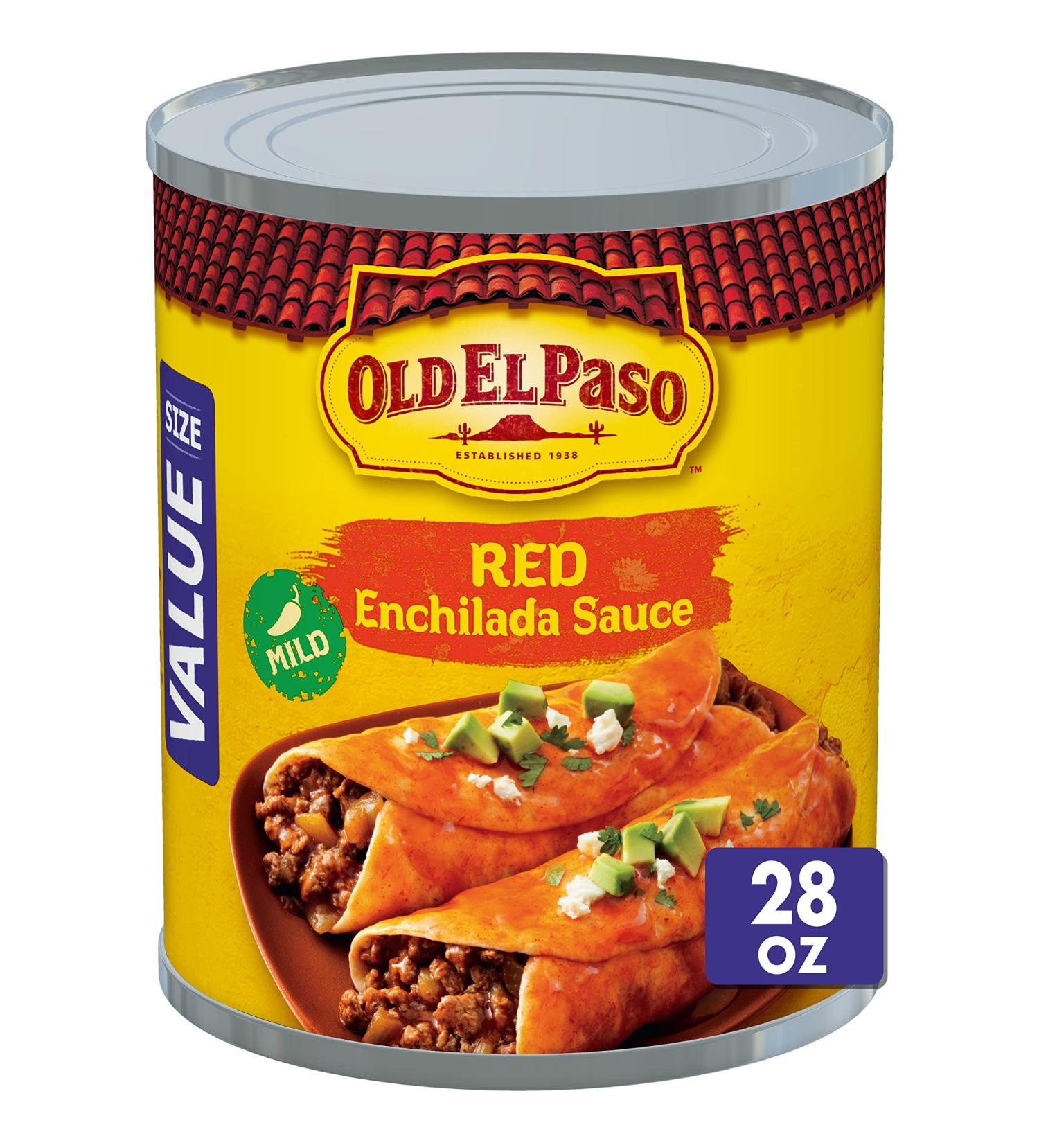 Old El Paso Enchilada Sauce Mild Red 28 oz - Pack of 6 | Authentic Mexican Flavor - Buy Online on GoSupps.com