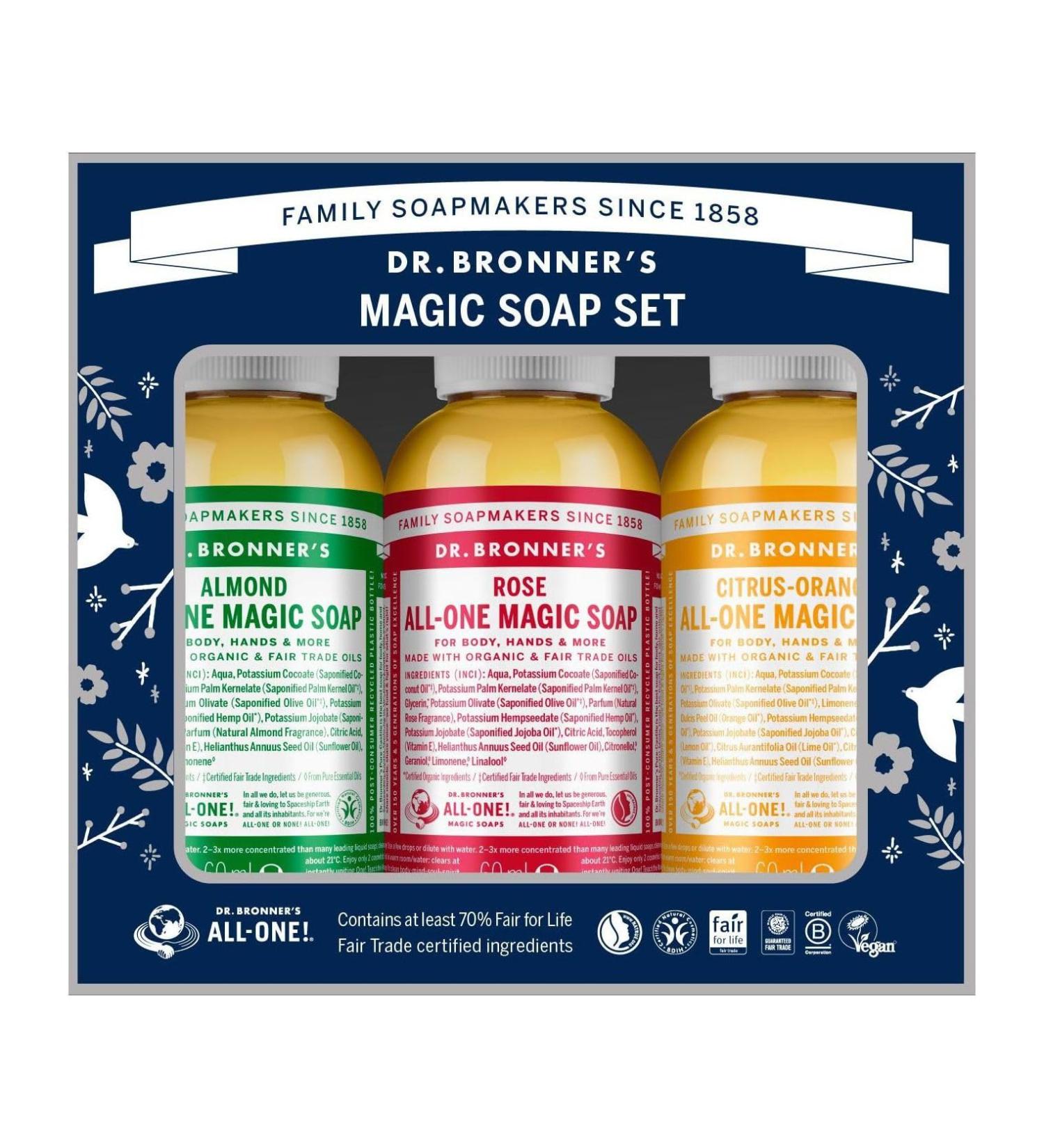 Dr. Bronner's Dr. Bronner's Magic Bath & Body Soap Set