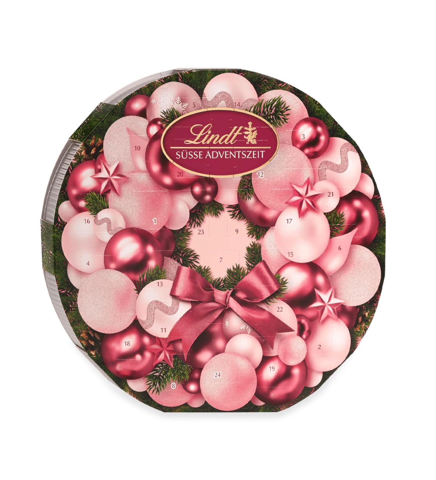 Lindt Chocolate Advent Calendar Wreath 2023 | 270g | 30 Sweet Surprises | Perfect Christmas Gift - Buy Online on GoSupps.com