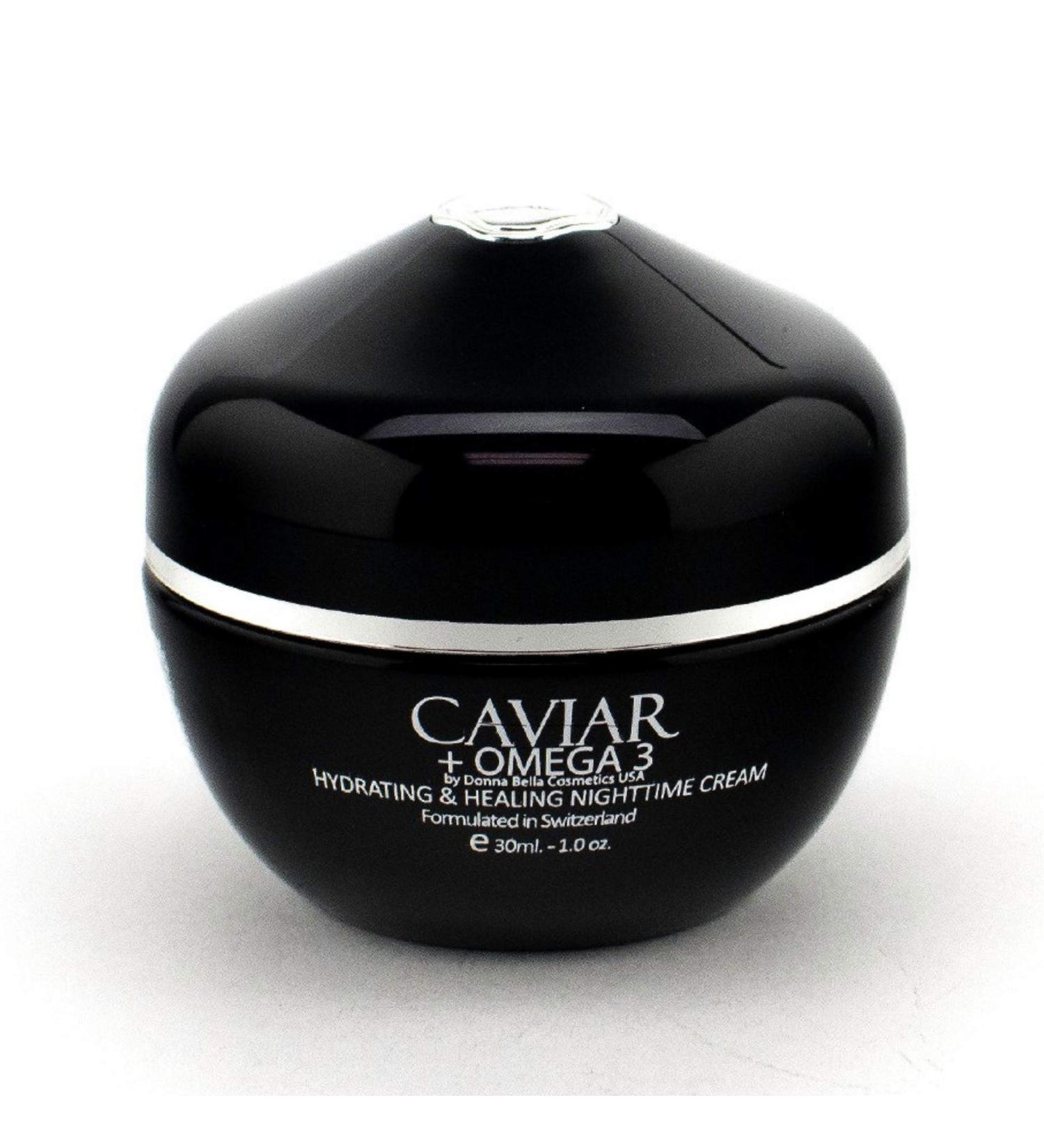 Caviar + Omega 3 Hydrating & Healing Nighttime Cream 1oz