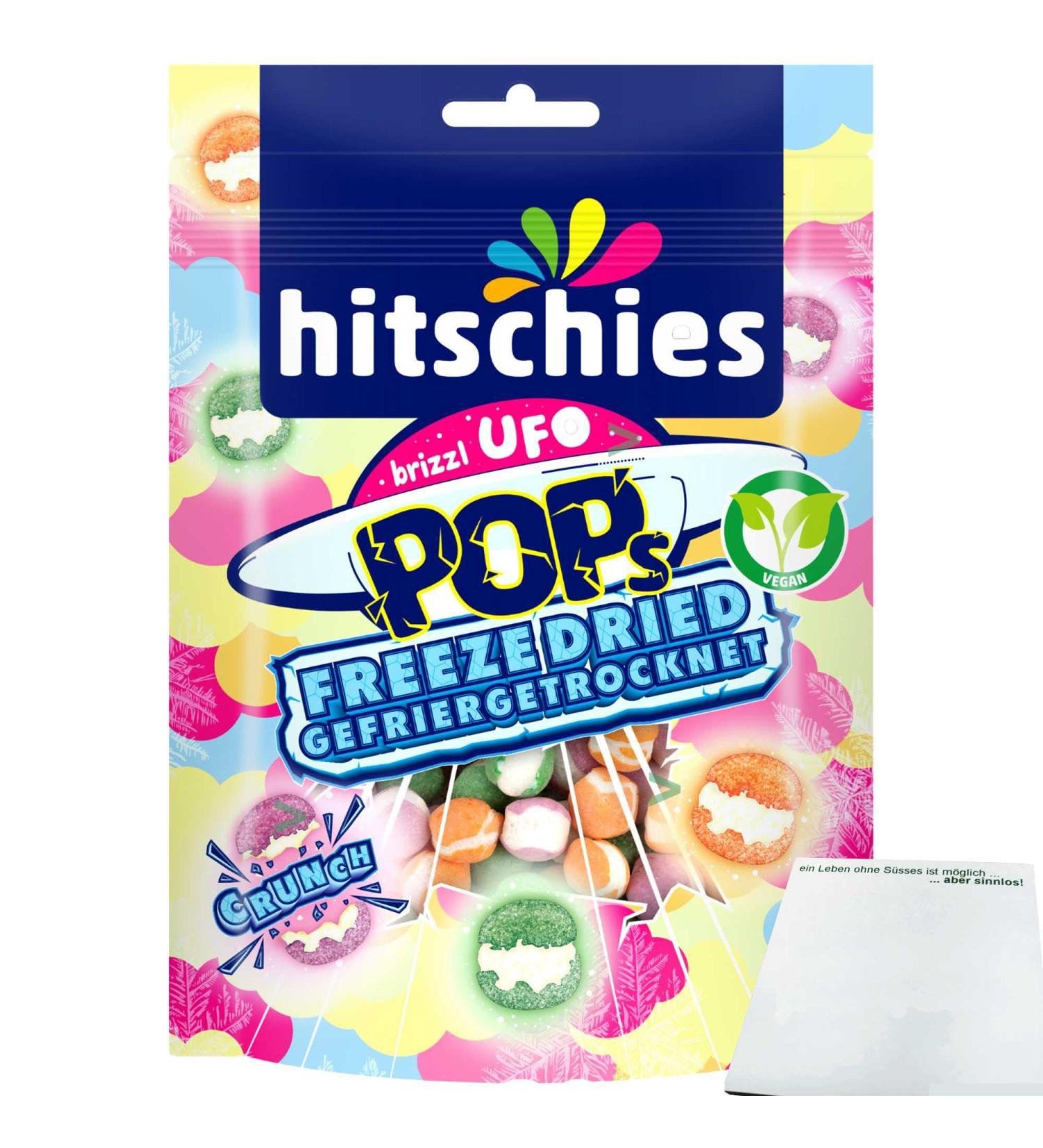 usy Lot pour hitschies Brizzl UFO Pops (sachet de 50 g) lyophilis v g taliens + bloc usy