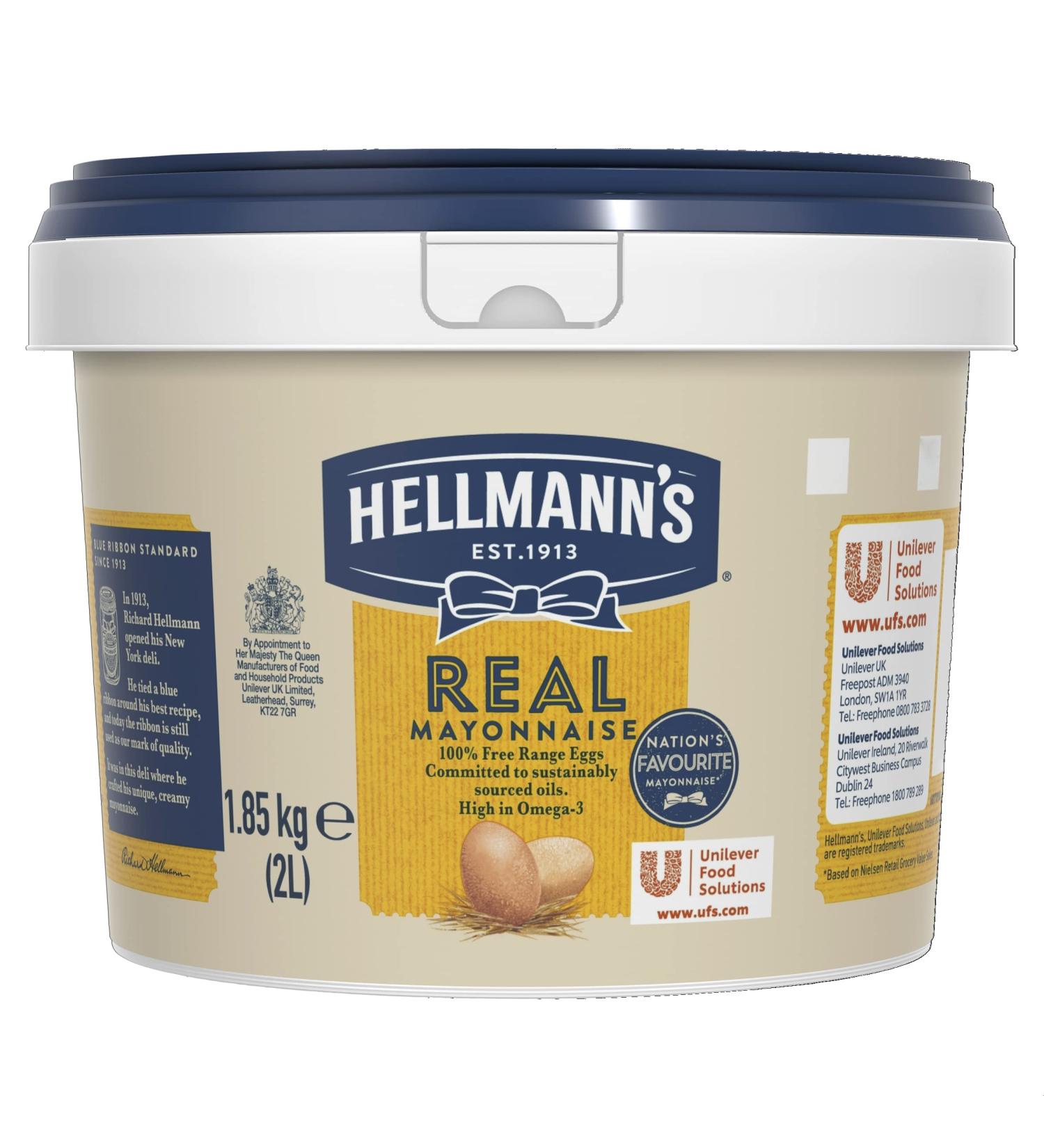 Hellmann's Real Mayonnaise 2 Litres - Best Price and Quality Guaranteed - Buy Online on GoSupps.com