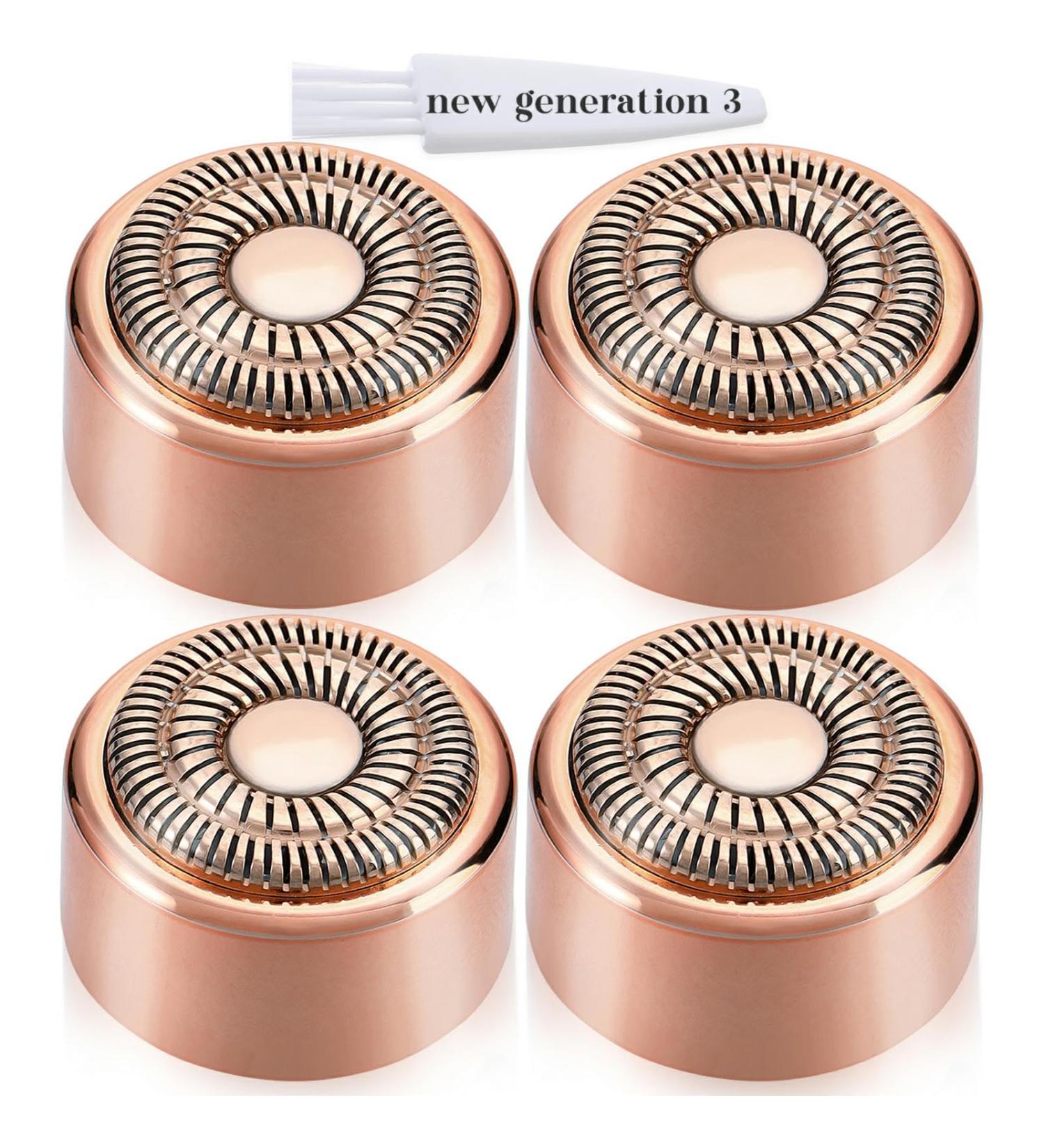 Buy Replacement Heads for Finishing Touch Flawless GEN 3 Facial Hair Remover | New Version 18K Gold-Plated Blades | International Shipping Available - Buy Online on GoSupps.com