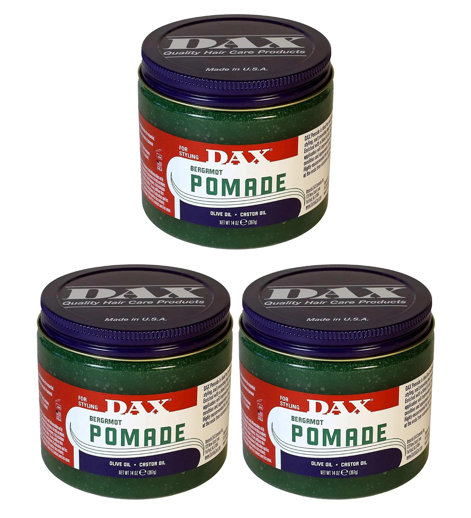 Dax Pomade (Bergamot) 14oz. Jar (3 Pack) - Buy Online on GoSupps.com