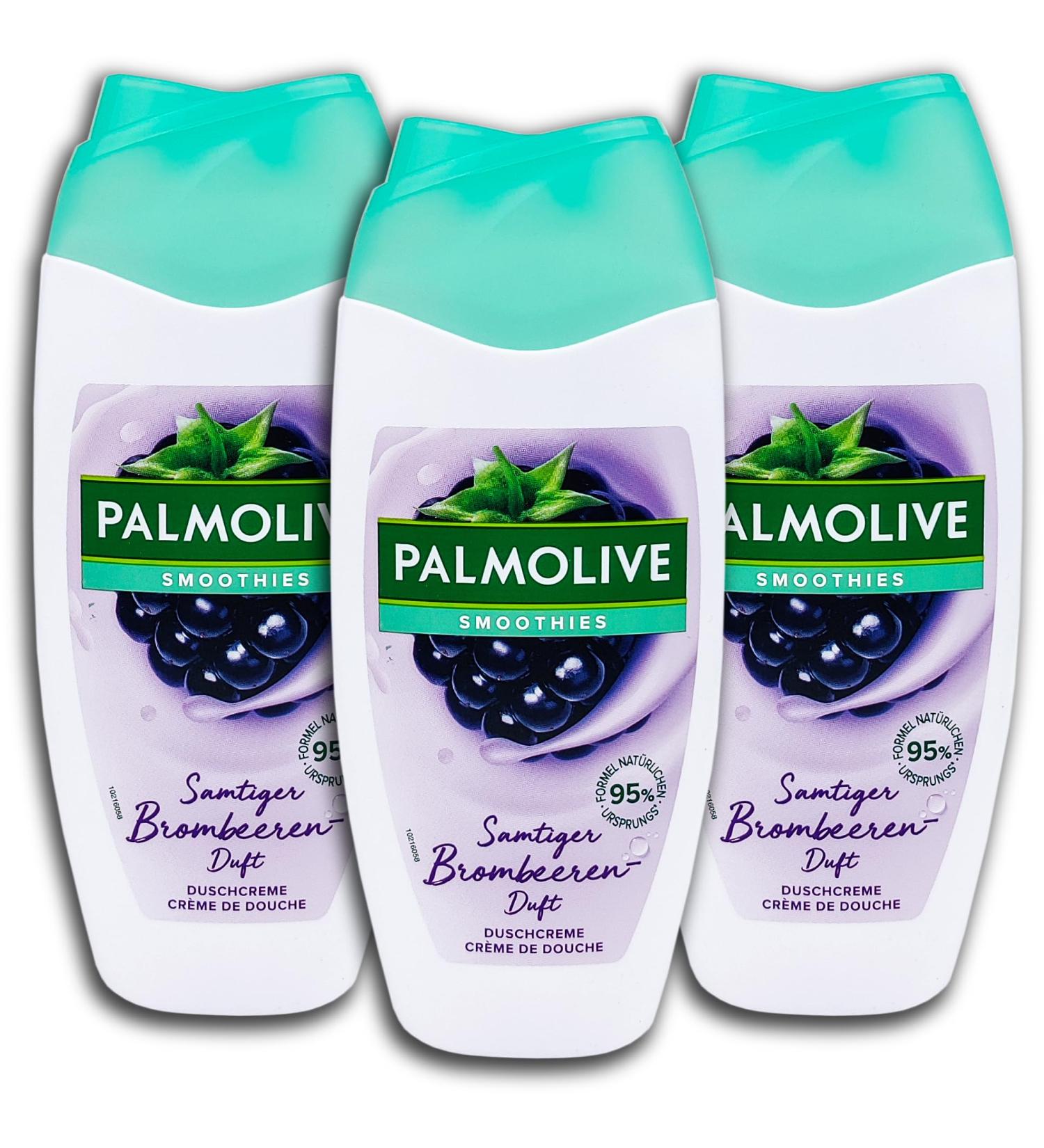 Palmolive Palmolive 3 x 250ml Blackberry Velvety Shower Cream