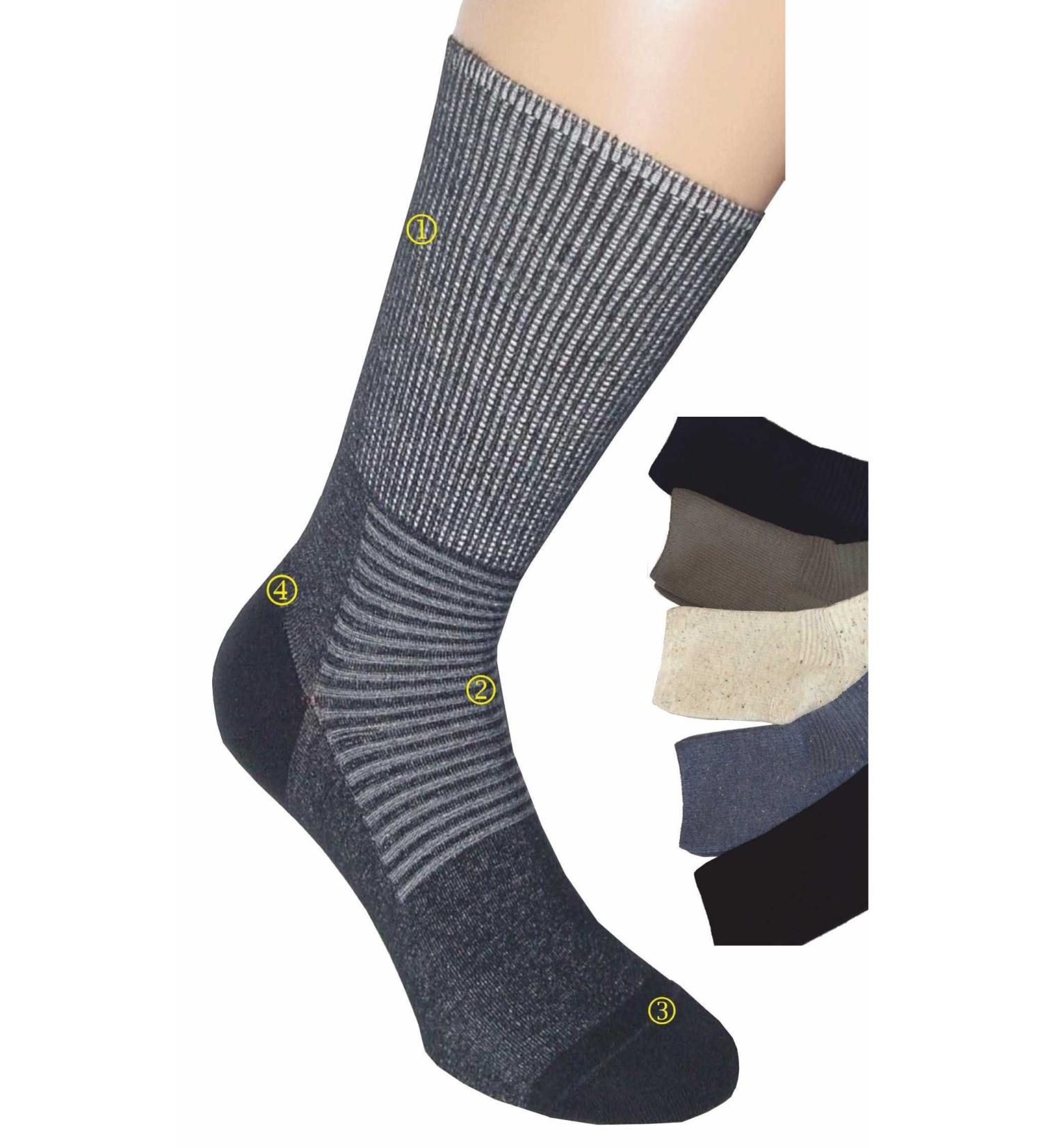 CzSalus Diabetic Socks 43-45 | Silver Sanitized for Sensitive Feet - Buy Online on GoSupps.com