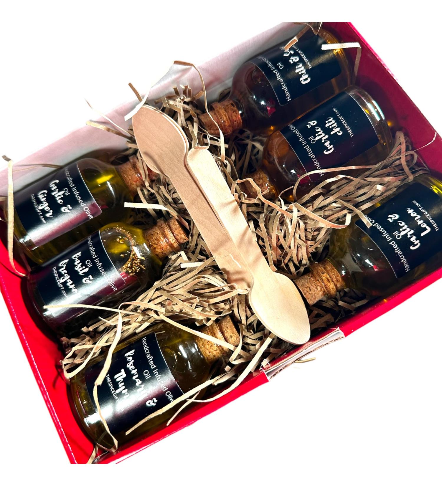 All live Spice set- Set of Six Infused Olive Oil - Buy Online on GoSupps.com