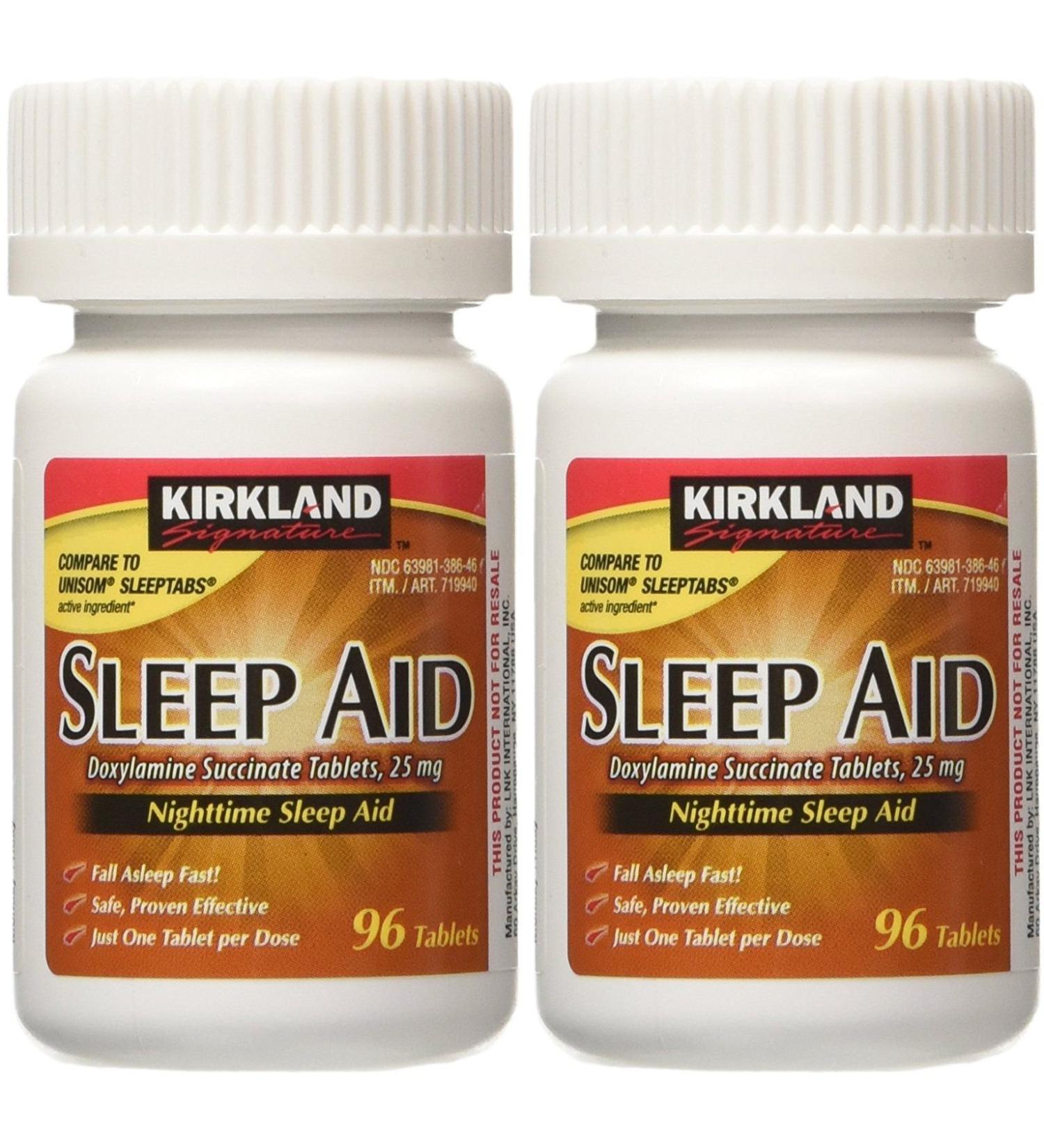 Kirkland Aid Doxylamine Succinate 25 Mg