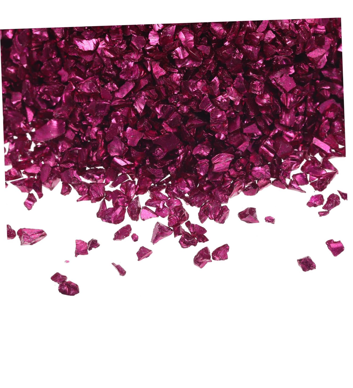 BIUDECO 1 Glass Chip Manicure DIY Accessories Nail Art Rhinestones Nail Art Stone Shiny Nail Stickers DIY Glass Fillers Manicure Charms Irregular Glass Epoxy Fillers Nail 0.5X0.3cm Rosy - Buy Online on GoSupps.com