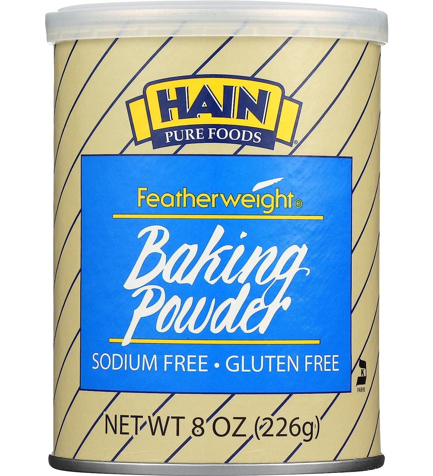 Featherweight Gluten Free Baking Powder - 8 oz - Pack of 1 - Buy Online on GoSupps.com