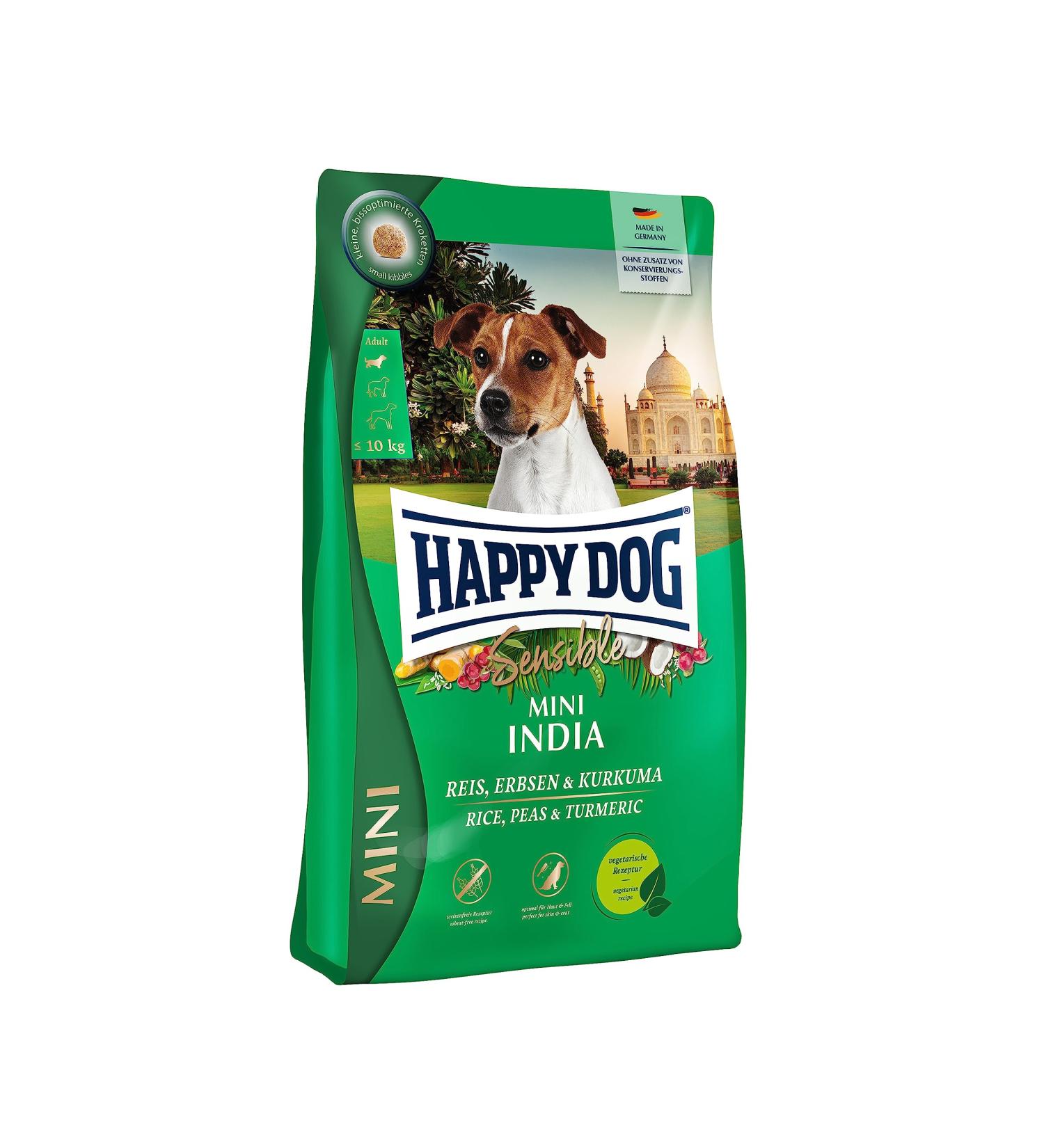 Happy Dog Sensible Mini India 300g - Premium Dog Food for Small Breeds | International Shipping - Buy Online on GoSupps.com
