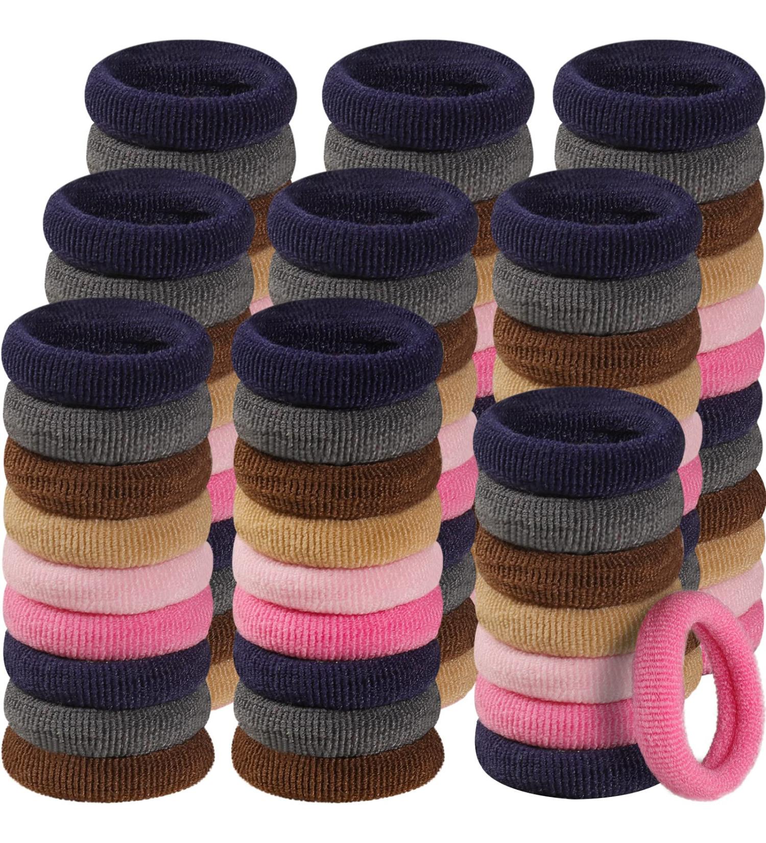 YGDZ 100PCS Baby Hair Ties for Toddler Girls - Multicolor Elastic Ponytail Holders - Buy Online on GoSupps.com