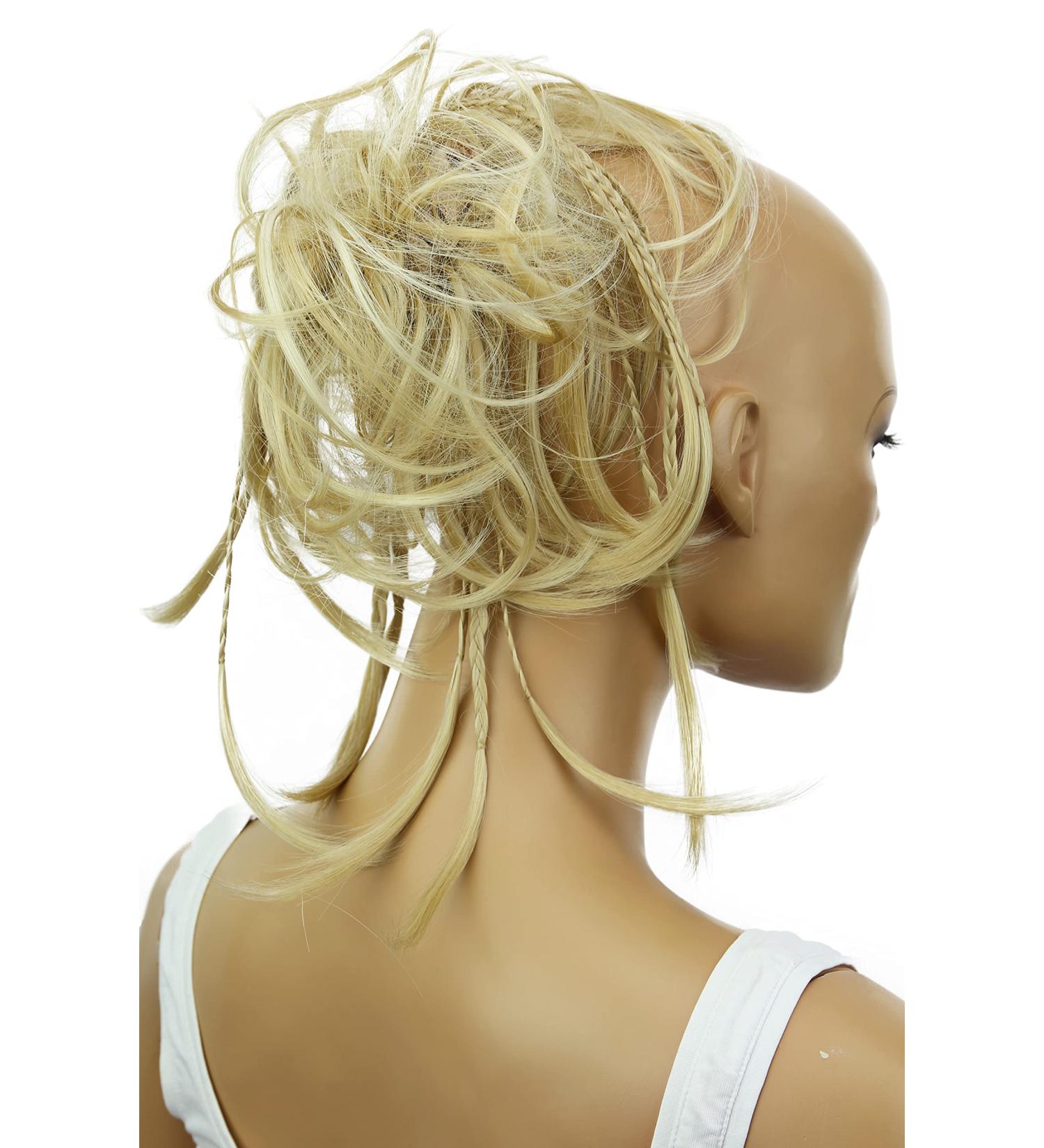 CAISHA XXL Heat-Resistant Hair Part Gum - Daisy Dutt with Braids & Wavy Art Fiber | International Shipping - Buy Online on GoSupps.com