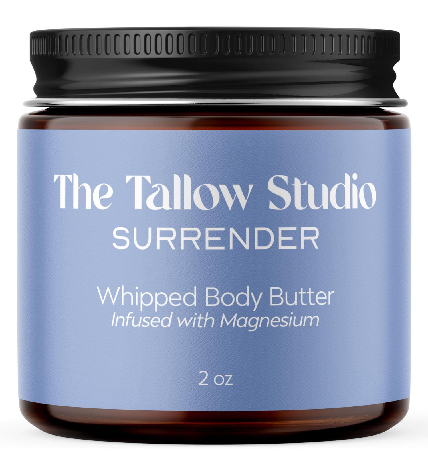 Deep Sleep Magnesium Tallow Balm (Lavender & Blue Tansy) - 350mg Magnesium - 100% Grass-Fed & Organic - for Sore Muscles Relaxation Eczema Kids Dry Skin - 2oz Lavender & Blue Tansy 2 Ounce - Buy Online on GoSupps.com