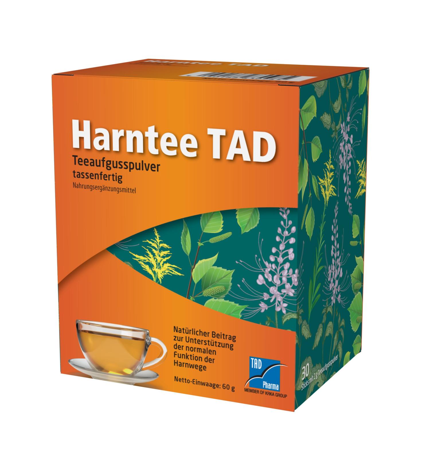 Urinary Tea TAD - Supports Urinary Tract Health | 30 Sticks - Natural Herbal Blend - Buy Online on GoSupps.com