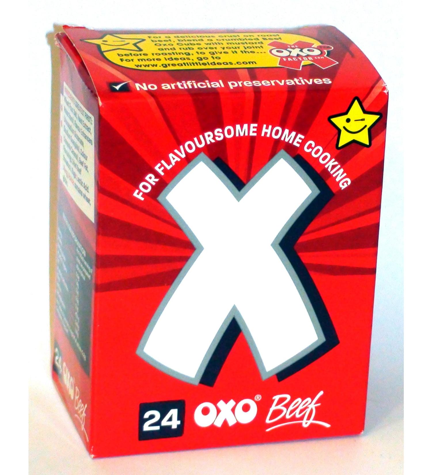 OXO 24 Beef Stock Cubes 142g