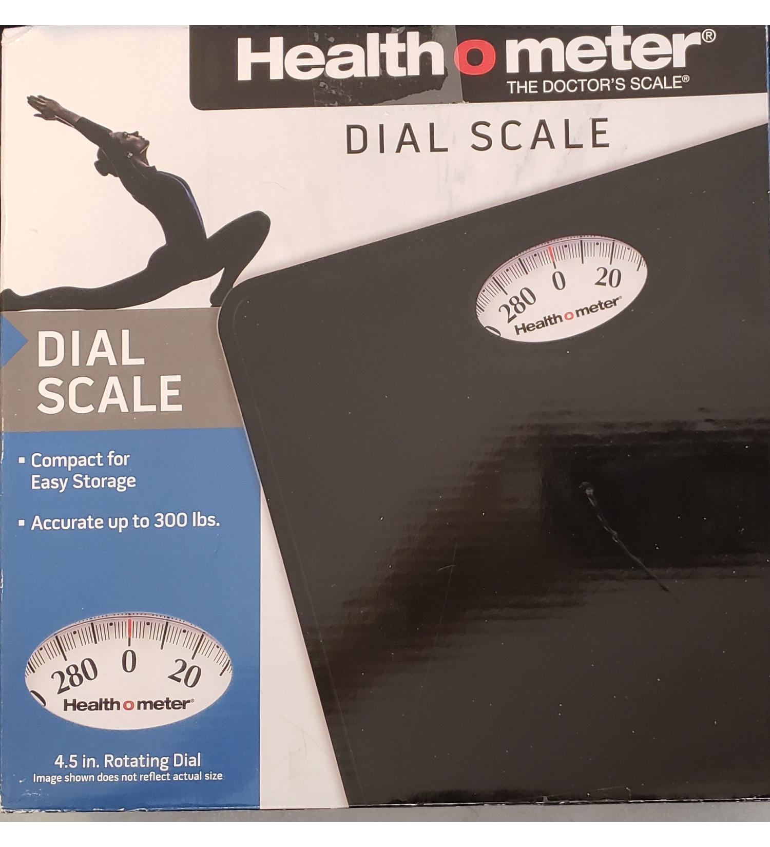 Health O Meter Dial Scale, Black