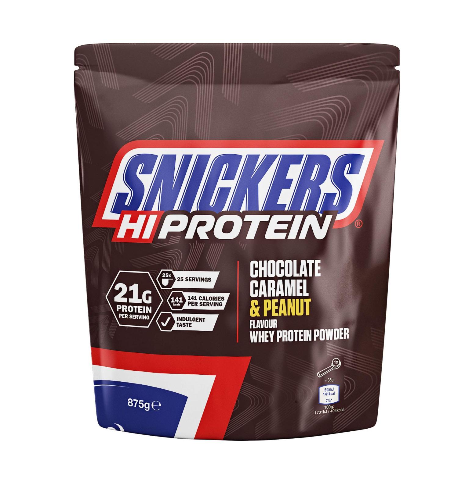 Buy Mars Protein Snickers Powder 875g - High Protein Great Taste International Shipping Available - Buy Online on GoSupps.com