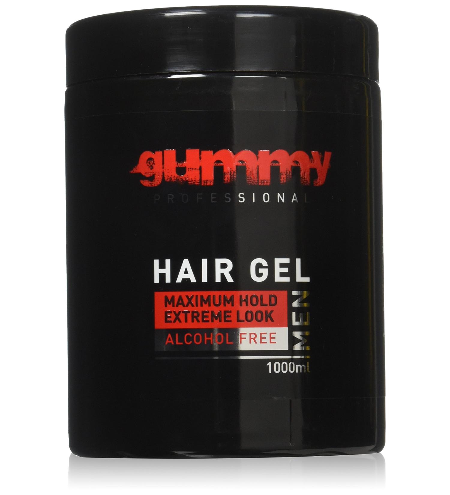 Alcohol-Free Red Gummy Hair Gel 33.81oz (1000ml) - Long-Lasting Hold and Shine - Buy Online on GoSupps.com