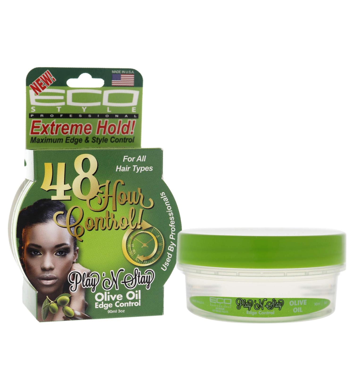 ECO STYLER Play'n Stay Gel with Olive Oil 3 Ounce - Buy Online on GoSupps.com