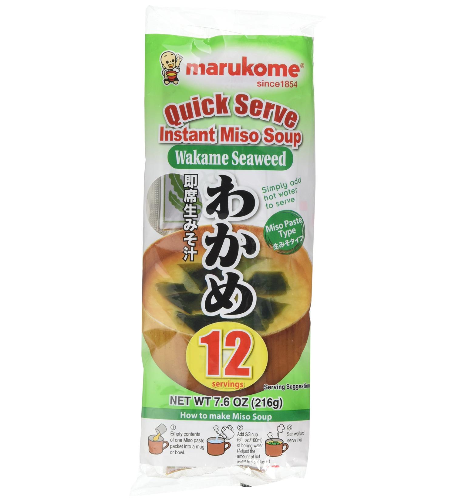 Shirakiku Nama Miso Soup 216g - Authentic Japanese Flavors in Convenient Pack - 1 Count - Buy Online on GoSupps.com