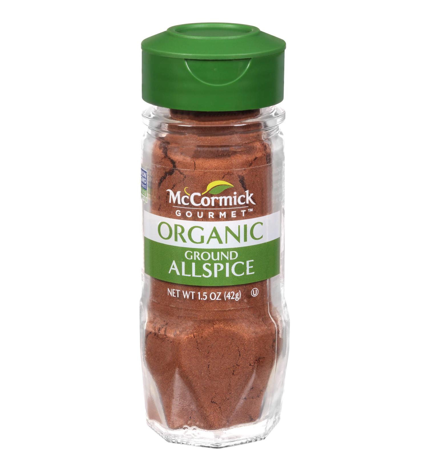 McCormick Gourmet Organic Ground Allspice - 1.5 oz - Buy Online on GoSupps.com