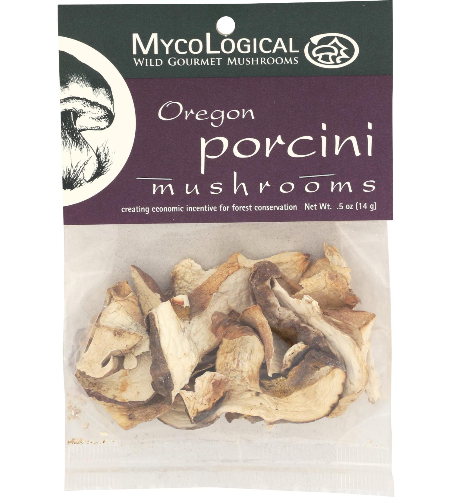 Premium Mycological Mushrooms Porcini Dried 0.5 oz - High Quality Italian Porcini Mushrooms - Buy Online on GoSupps.com