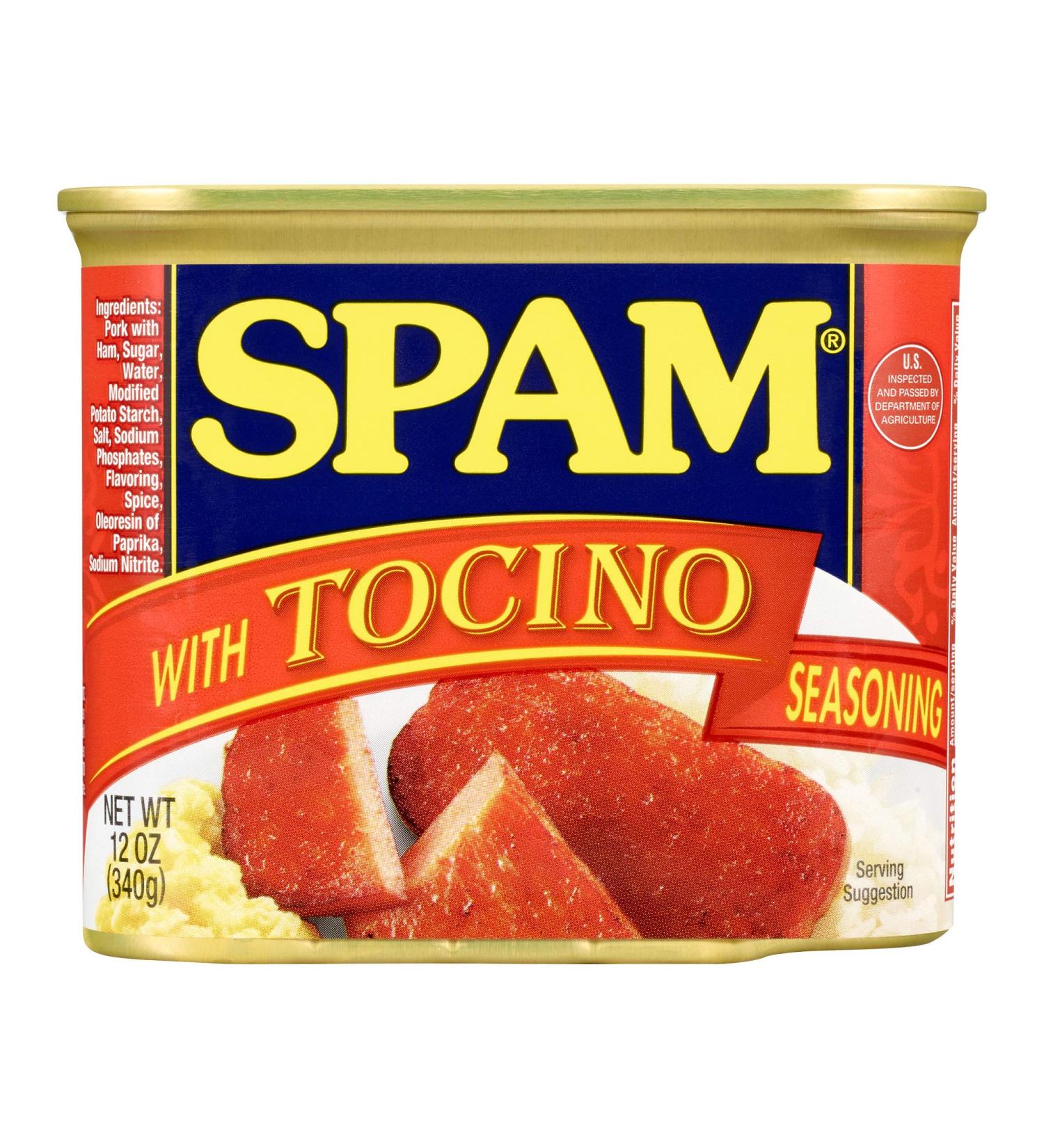 Spam Tocino Seasoning 12 oz Can - Delicious Seasoning Mix for Authentic Tocino Flavor - Buy Online on GoSupps.com