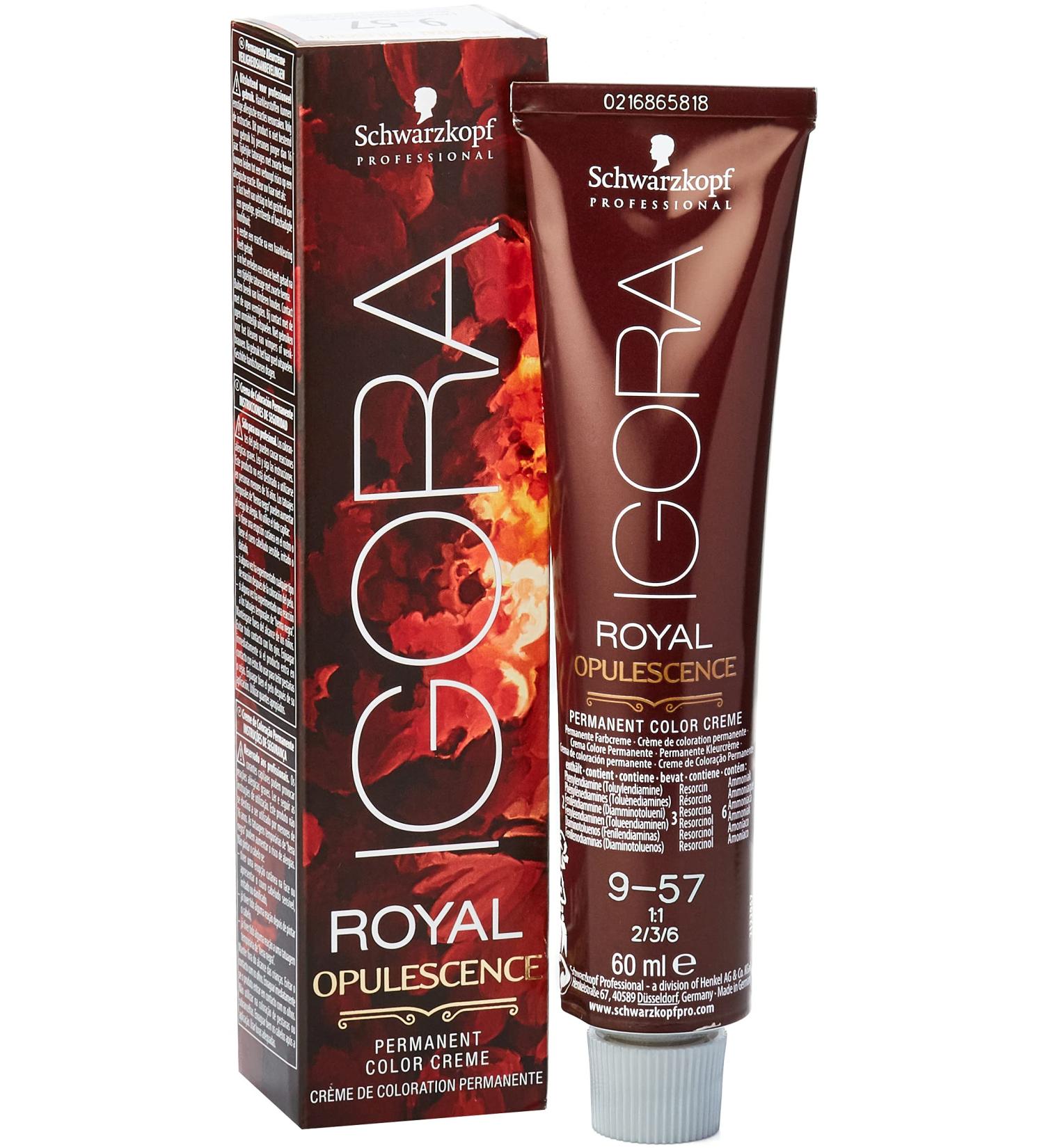 Schwarzkopf Igora Opulesc 9-57 Extra Light Blonde Gold Copper 60ml - Premium Hair Color for International Shipping - Buy Online on GoSupps.com